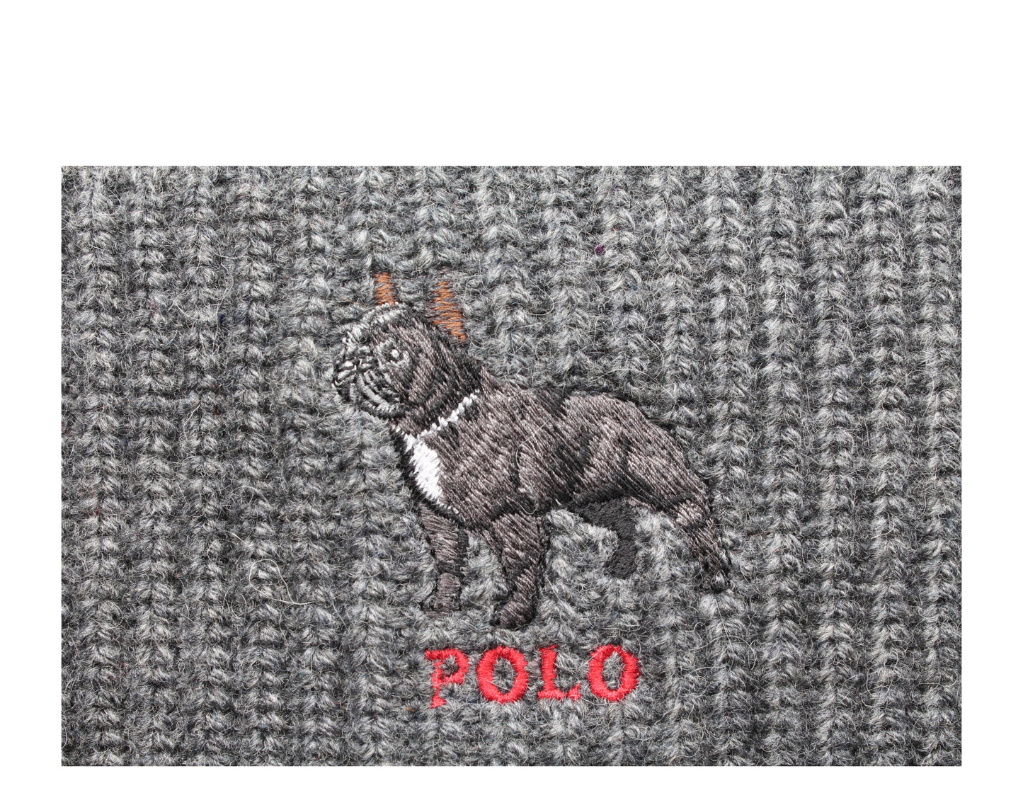 Polo Ralph Lauren French Bulldog Knit Cuffed Hat