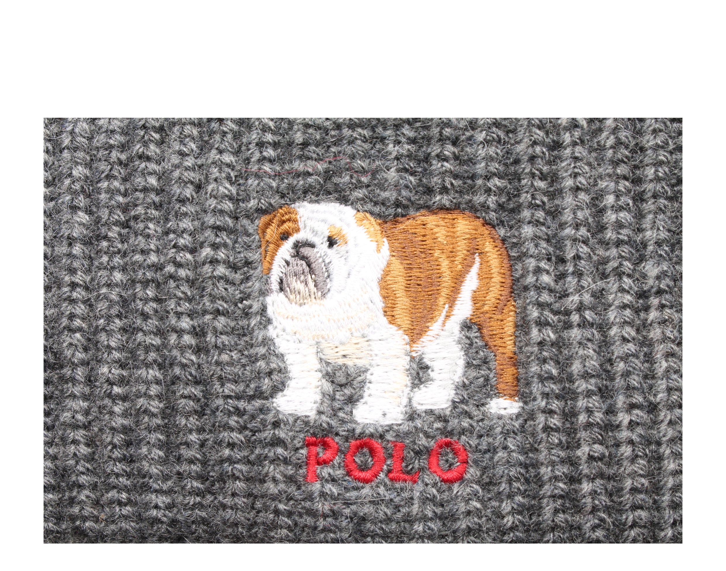 Polo Ralph Lauren English Bulldog Knit Cuffed Hat
