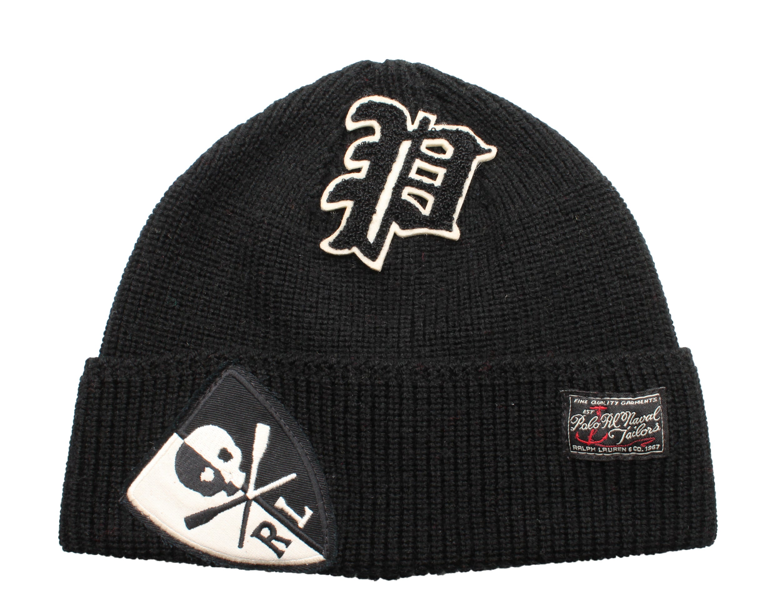 Polo Ralph Lauren Patch Watch Knit Cuffed Hat