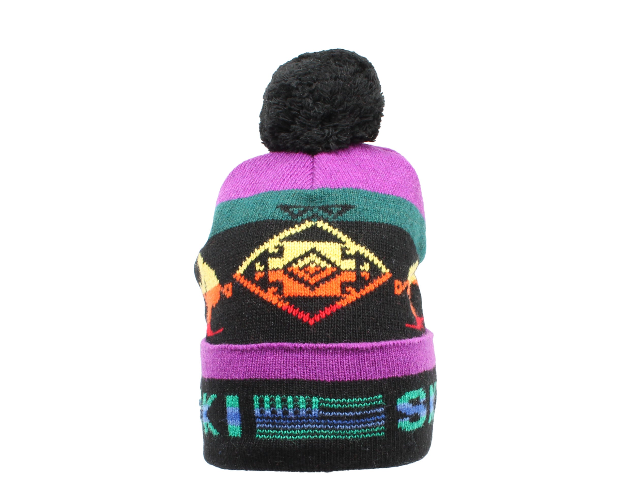 Polo Ralph Lauren Beacon Colorblock Pom-Pom Cuffed Hat