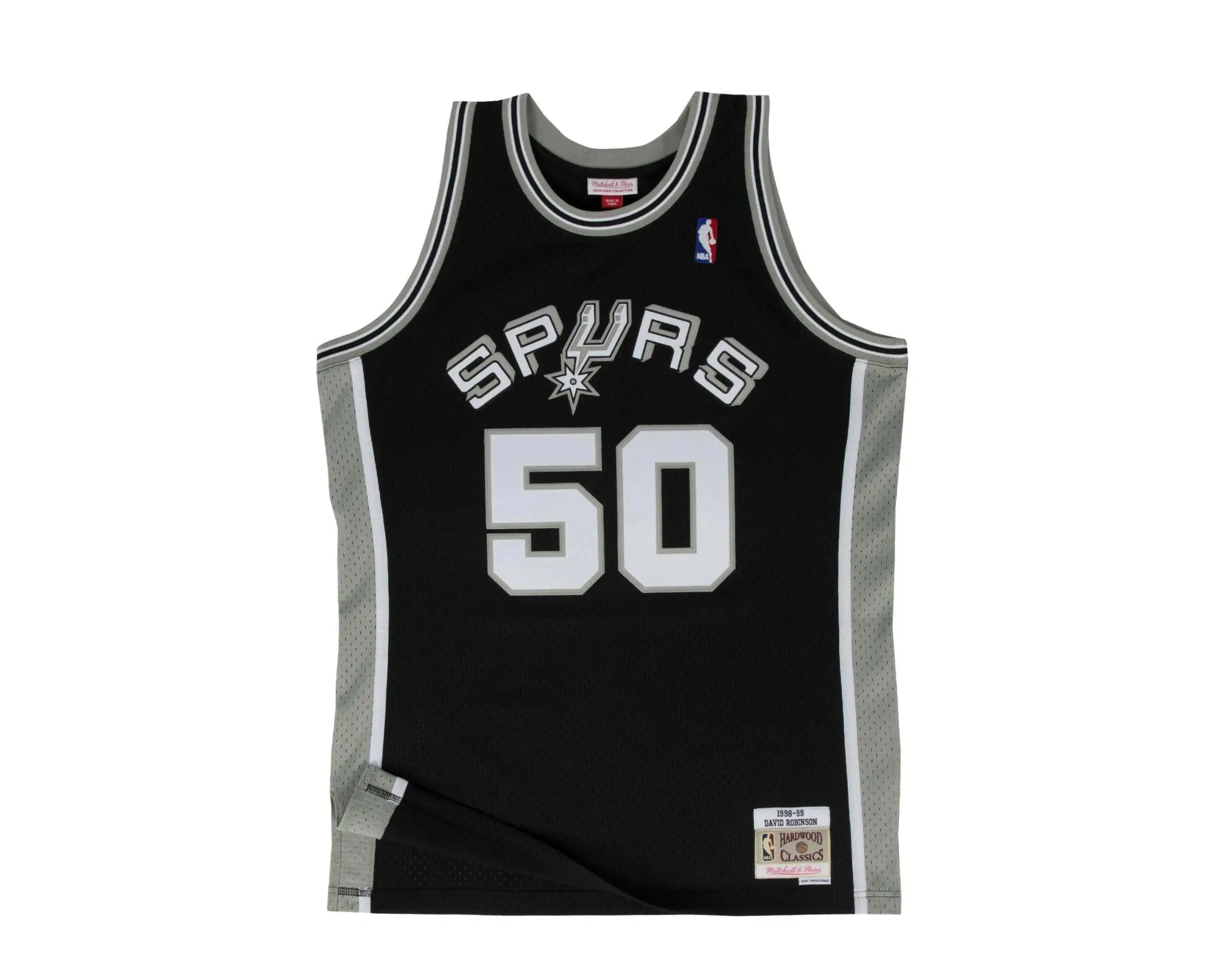 Mitchell & Ness Swingman San Antonio Spurs Road 1998-99 David Robinson Jersey.