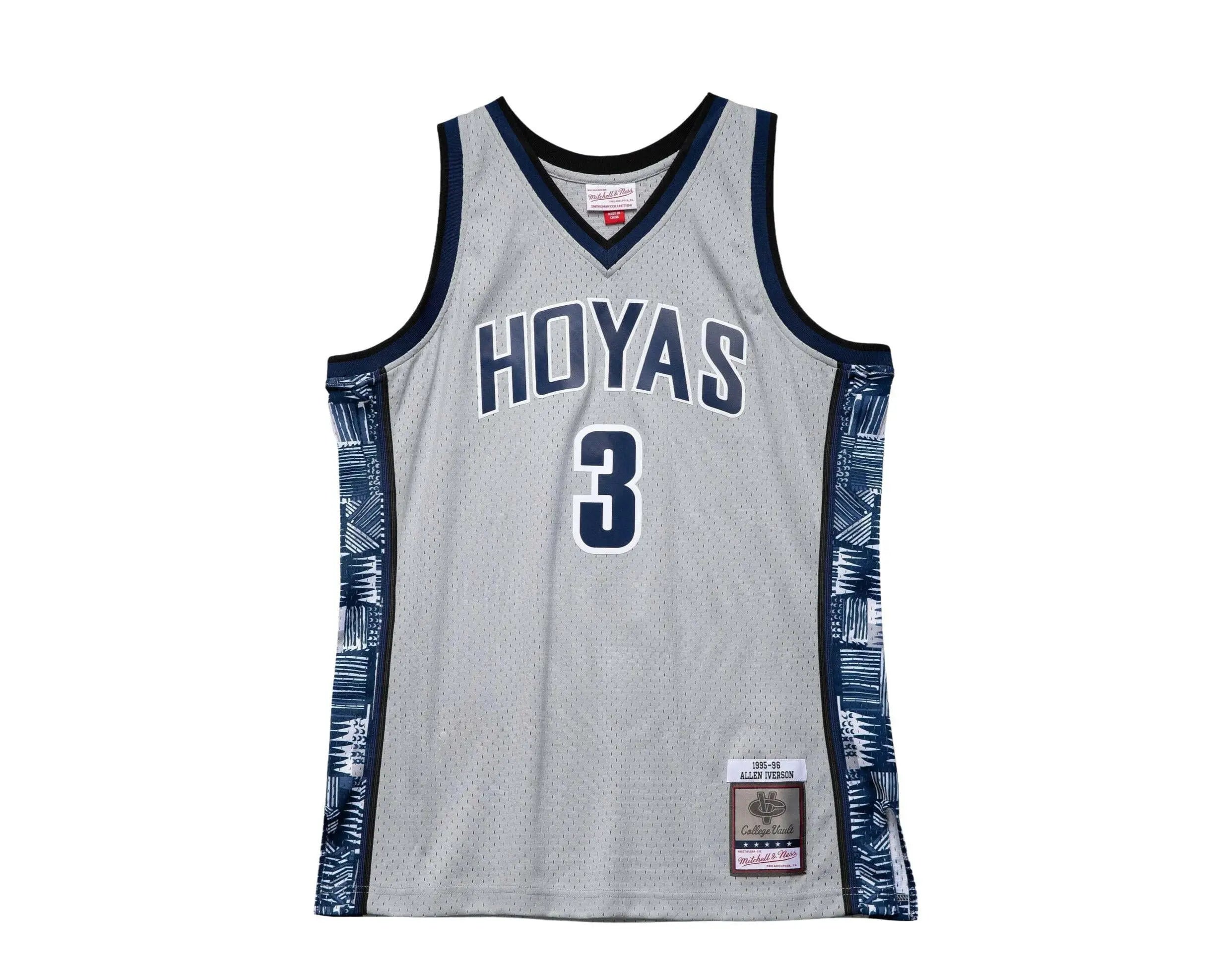 Mitchell & Ness Swingman Georgetown University 1995-96 Allen Iverson Jersey.