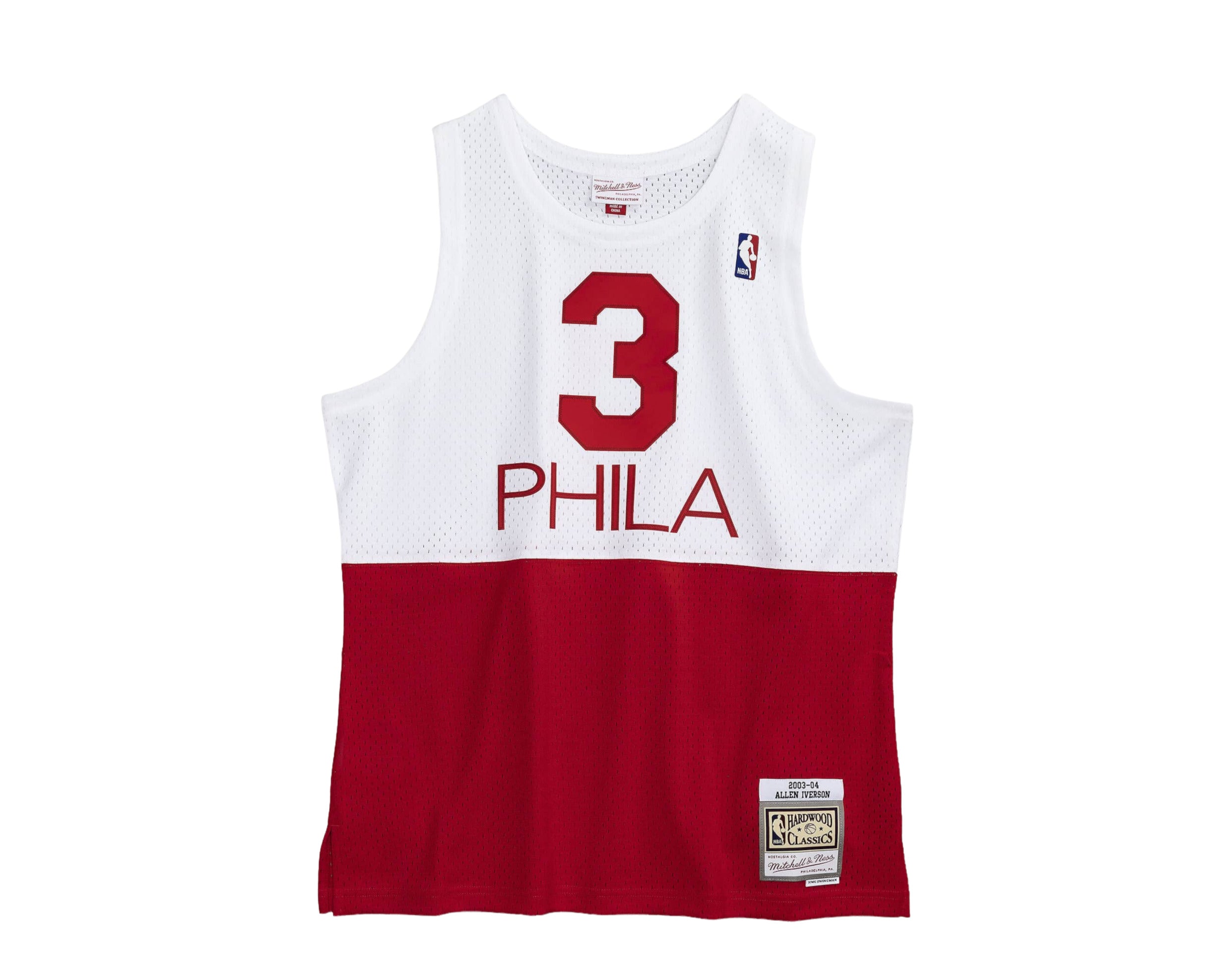 Allen Iverson Philadelphia 76ers Mitchell & Ness NBA Men's Jersey XL
