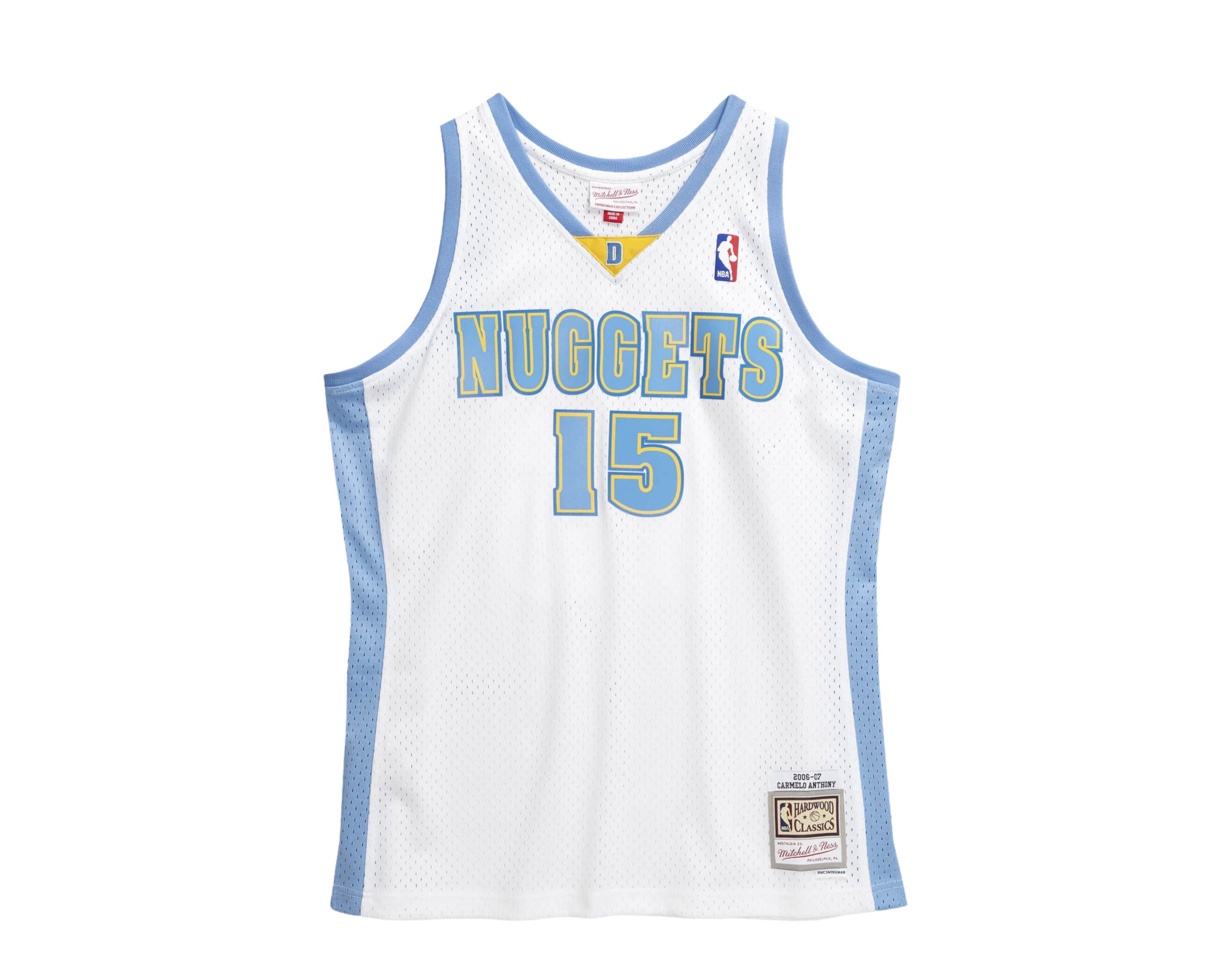 Vintage Nike Denver Nuggets Carmelo Anthony 15 Jersey Mens 