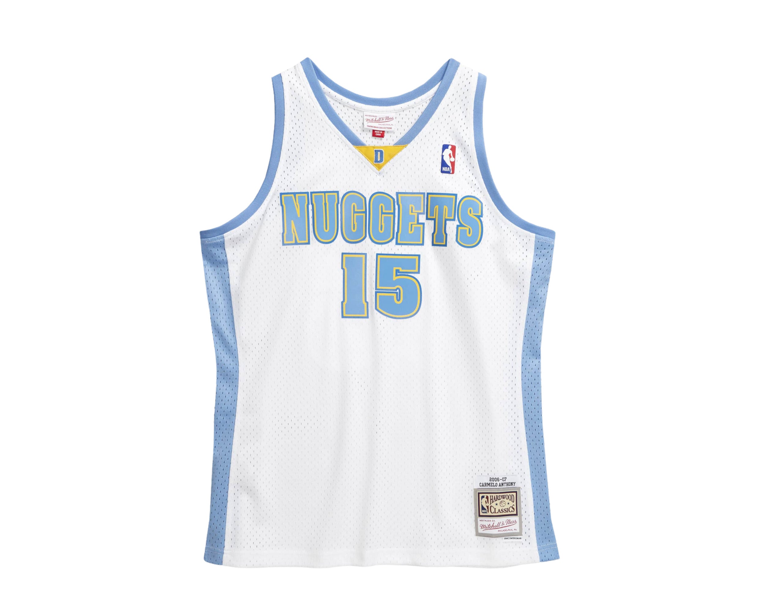 Mitchell And Ness Hardwood Classics Anthony Denver Nuggets Throwback Jersey  XL