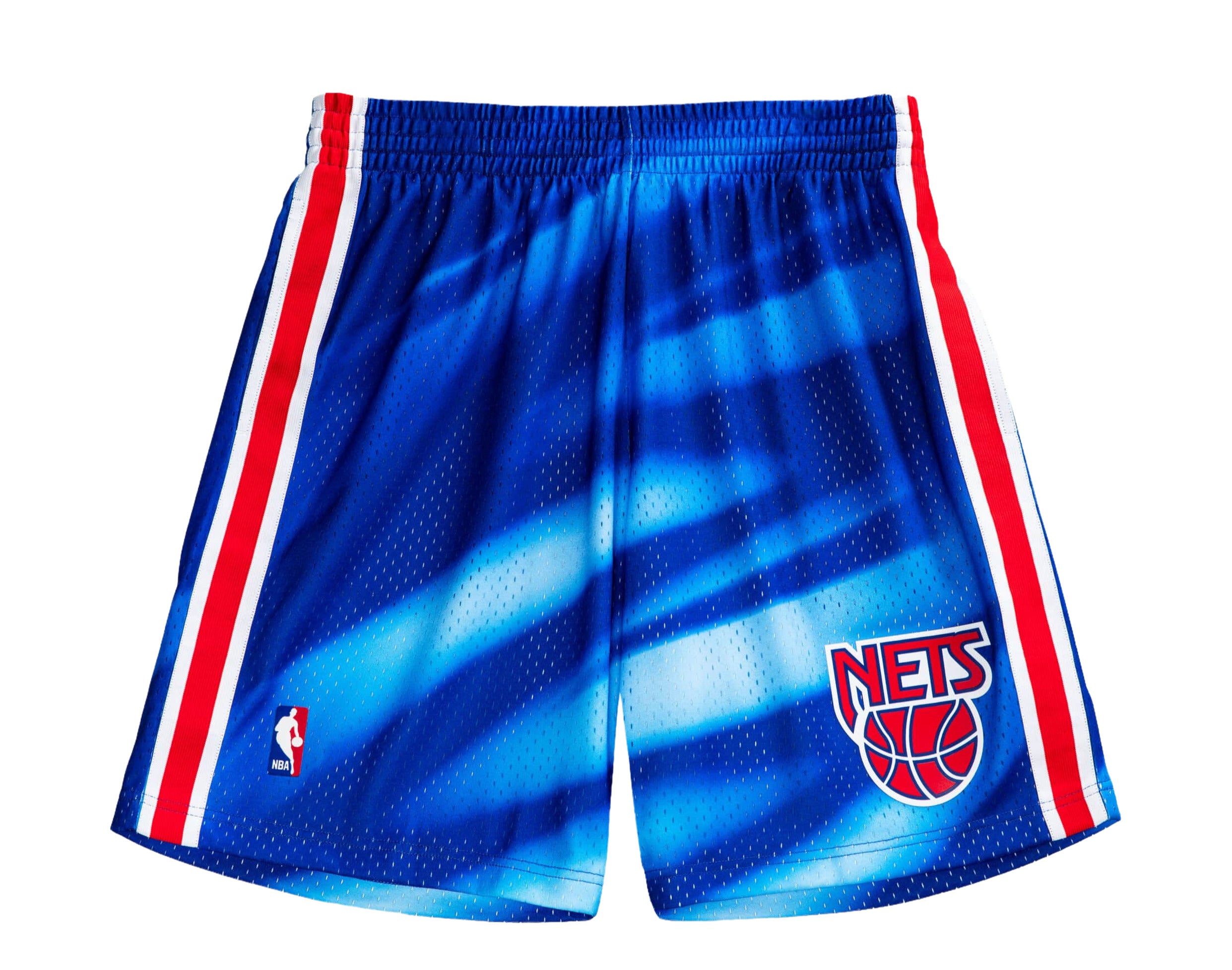 Mitchell & Ness New Jersey Nets 1990-91 Men's Blue Swingman Shorts