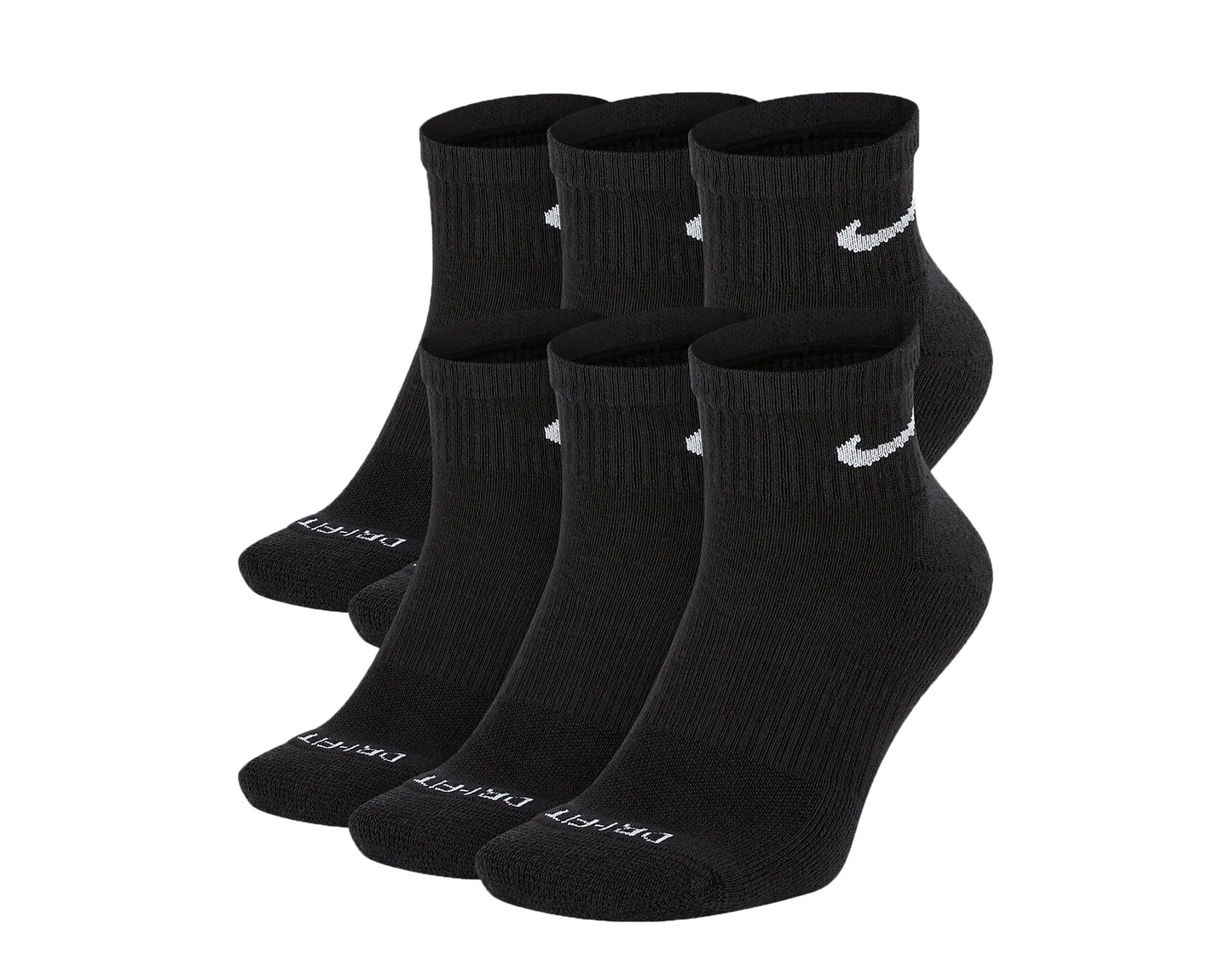 Nike Everyday Plus Cushion Ankle Socks - 6 Pair Pack