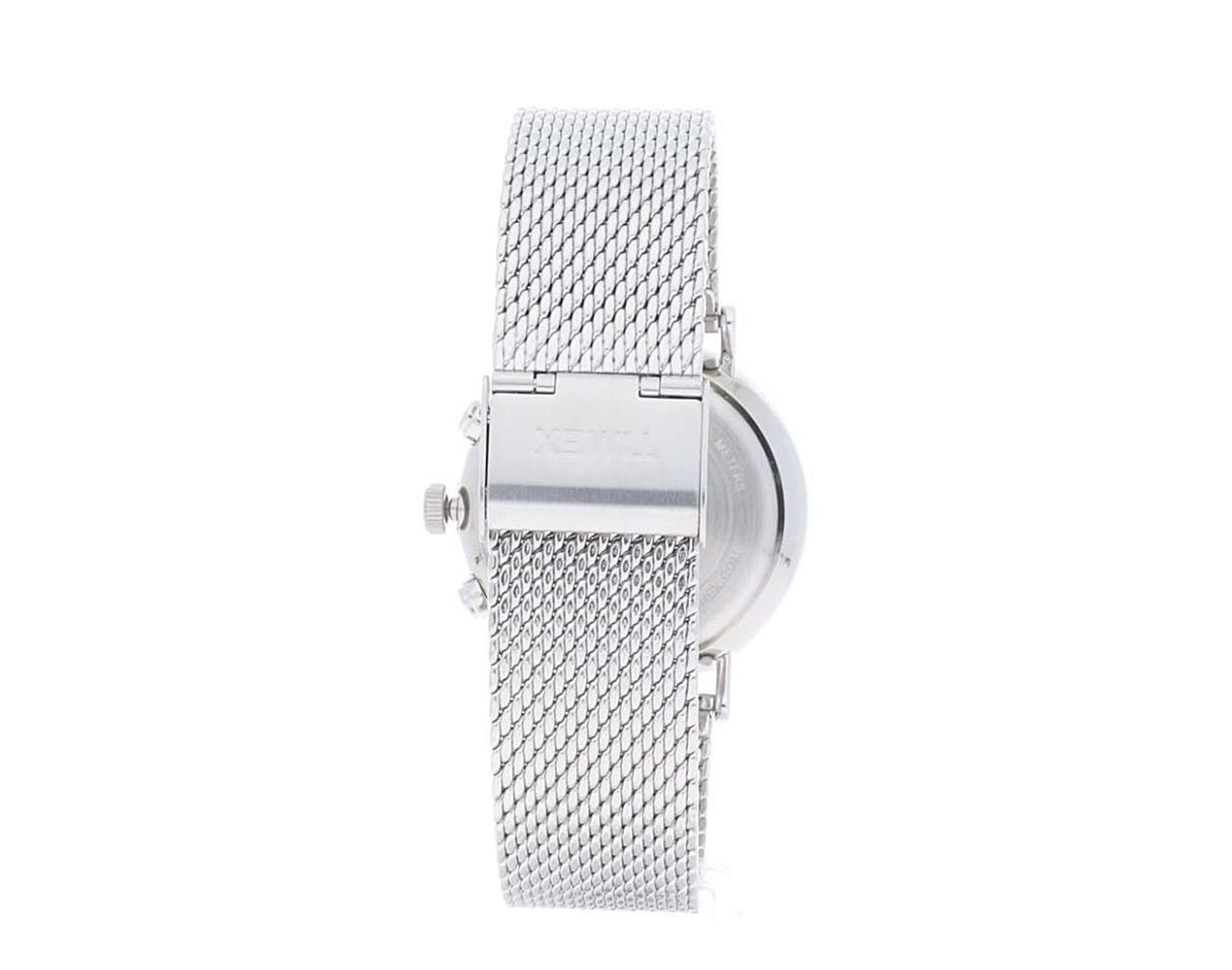 Timex Fairfield Chronograph 41mm Stainless Steel Mesh Band Watch