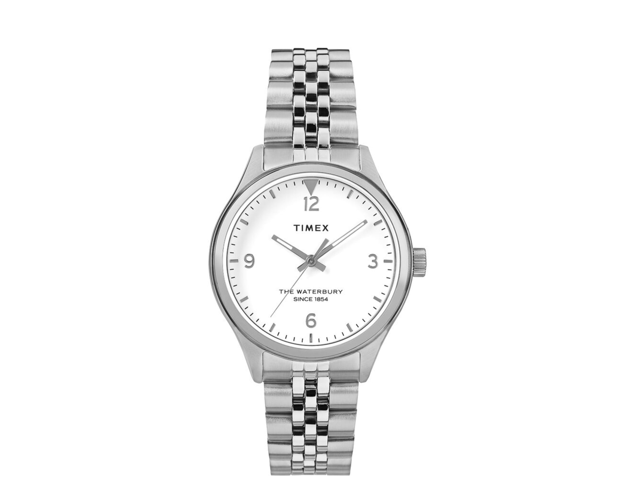 Timex Waterbury Traditional 34mm Stainless Steel Bracelet Women's Watch