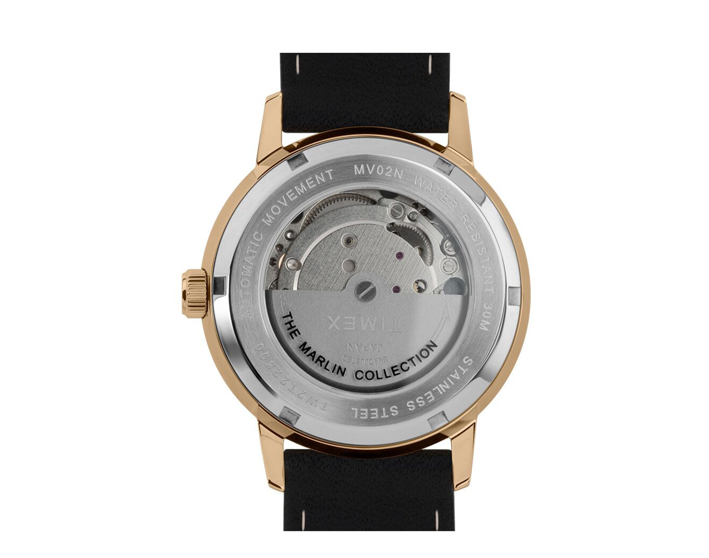 Timex Marlin Automatic 40mm Leather Strap Watch