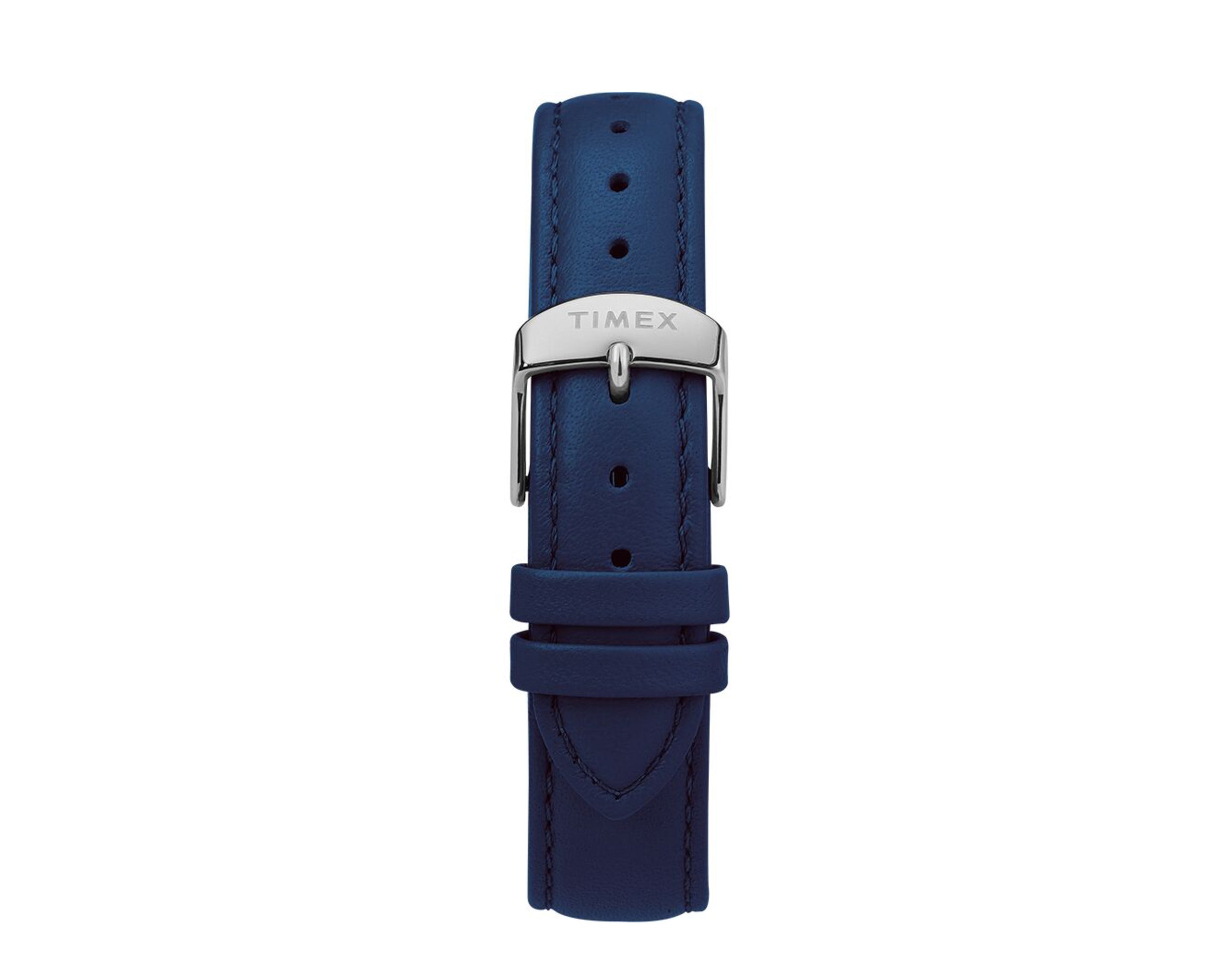 Timex Fairfield Chronograph 41mm Leather Strap Watch