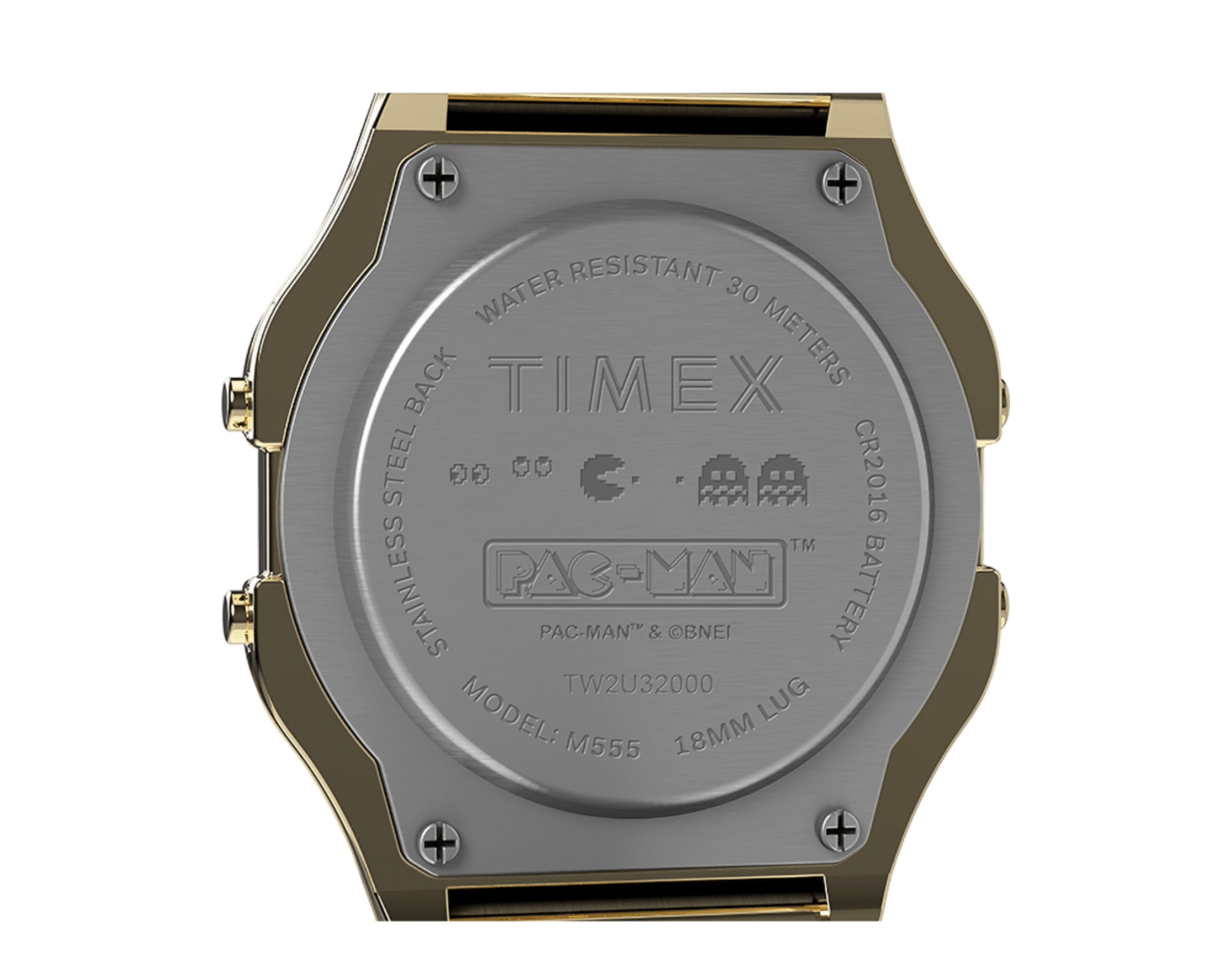 Timex T80 x PAC-MAN 34mm Stainless Steel Bracelet Watch