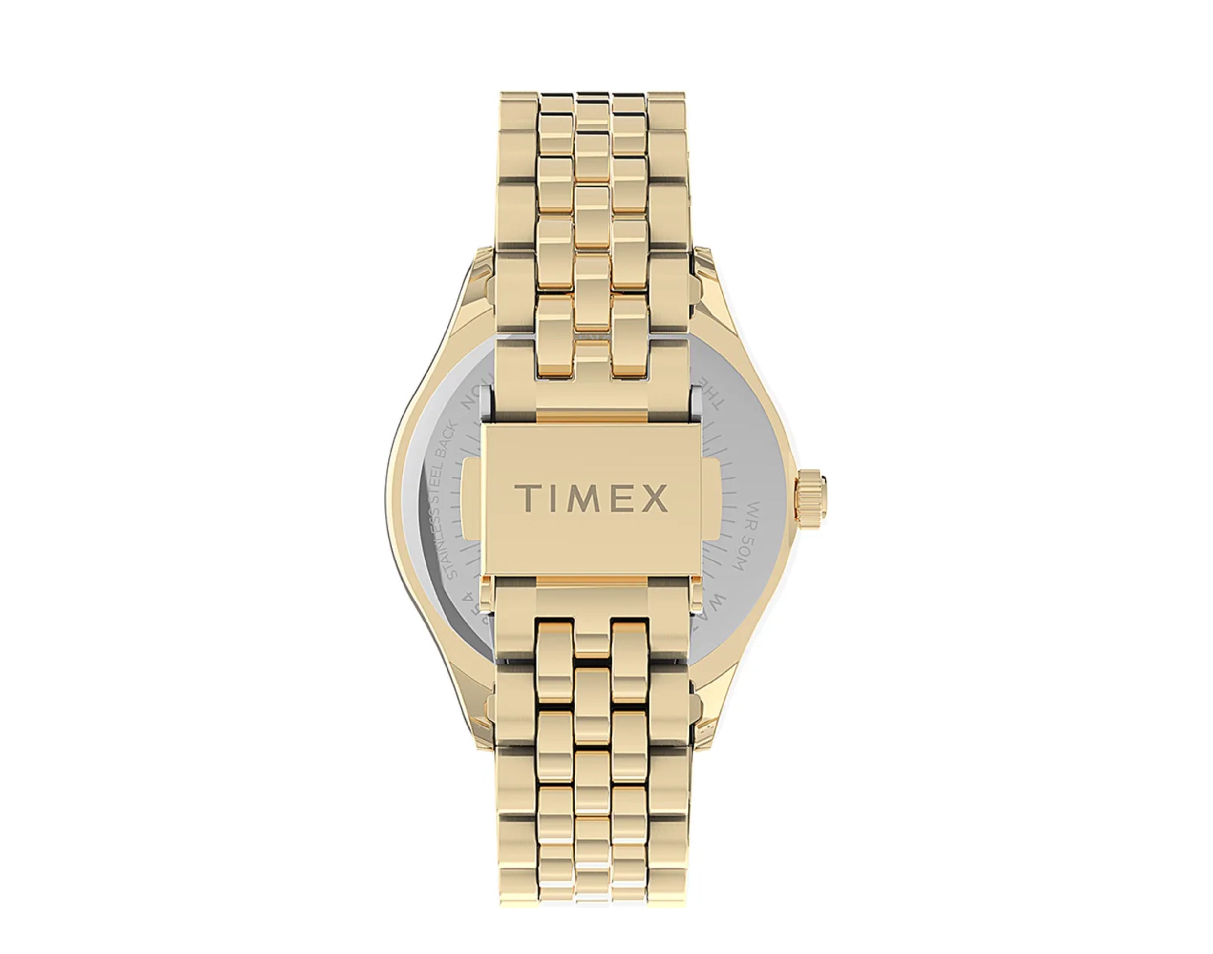 Timex Waterbury Legacy with Swarovski® Crystals 34mm Stainless Steel Bracelet Women's Watch