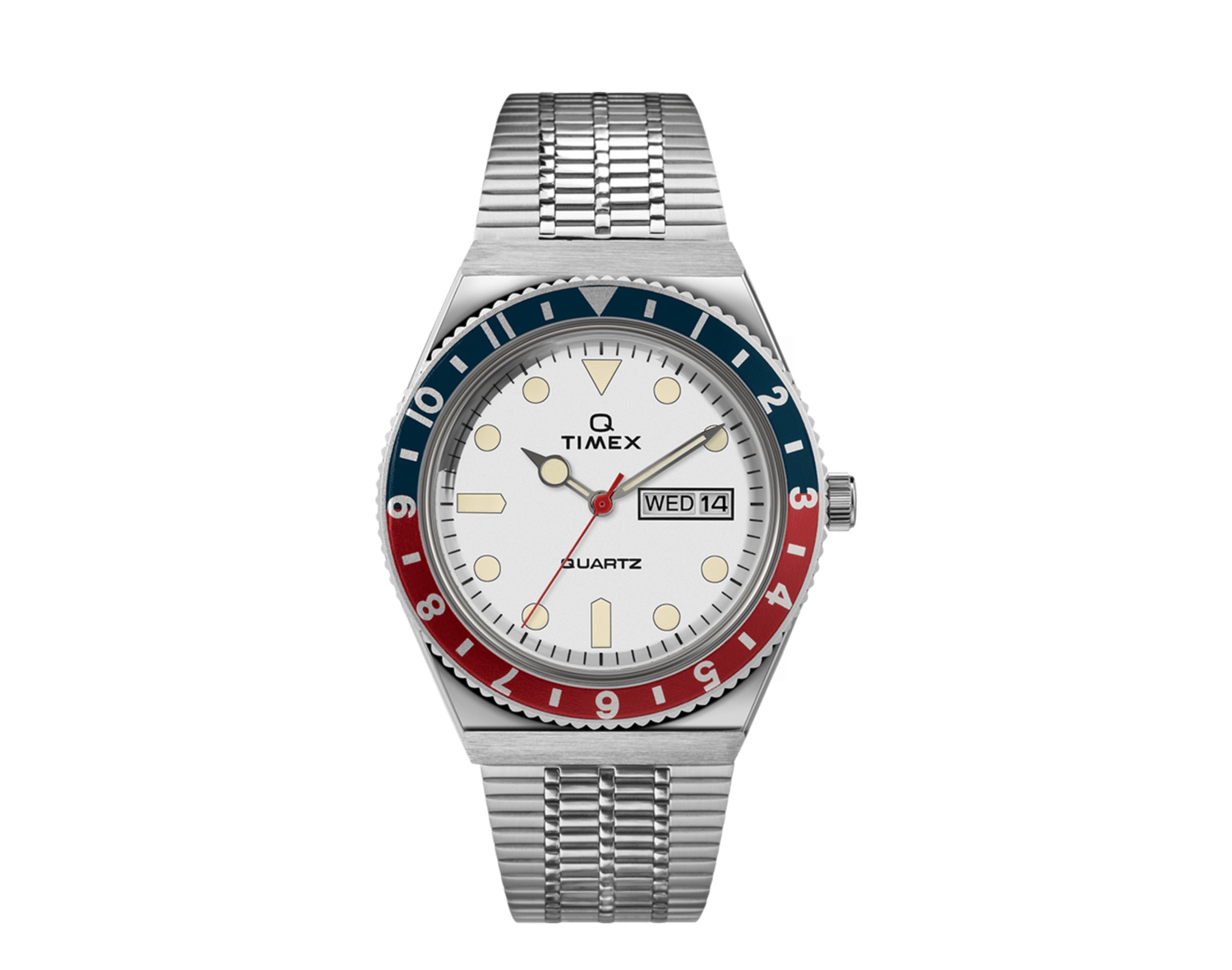 Timex Q Reissue 38mm Stainless Steel Bracelet Watch