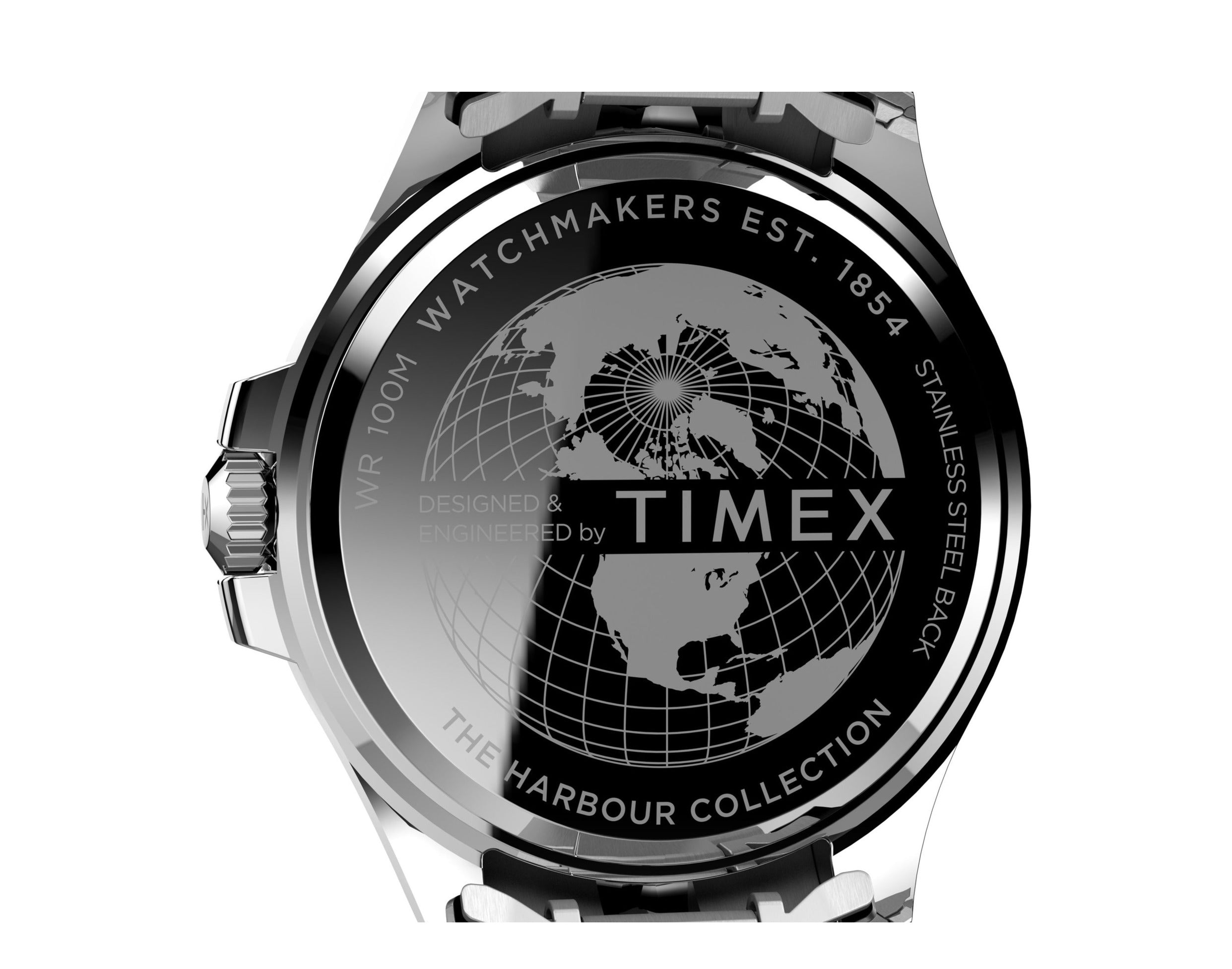 Timex Harborside Coast 43mm Stainless Steel Bracelet Watch