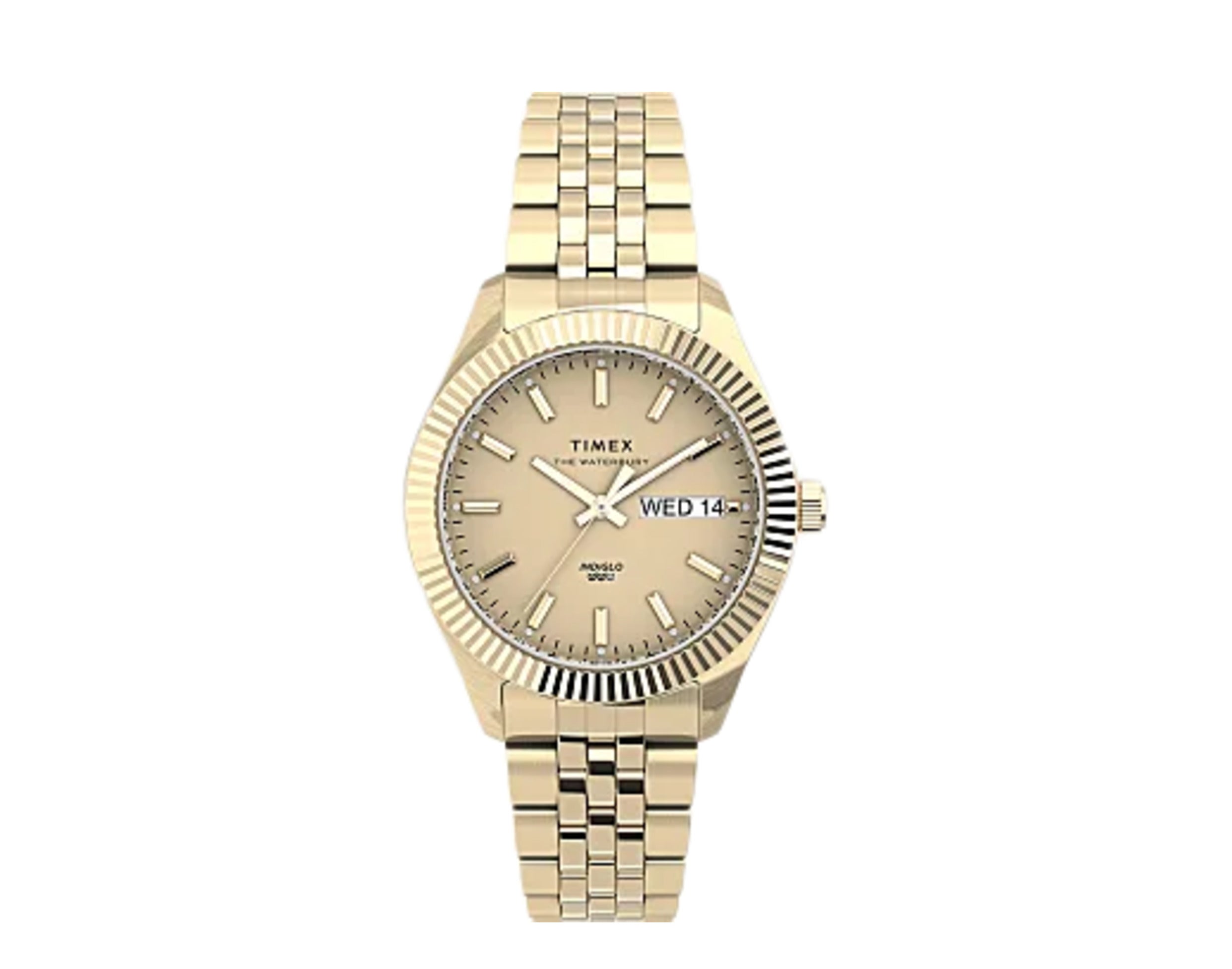 Timex Waterbury Legacy Boyfriend 36mm Stainless Steel Bracelet Watch
