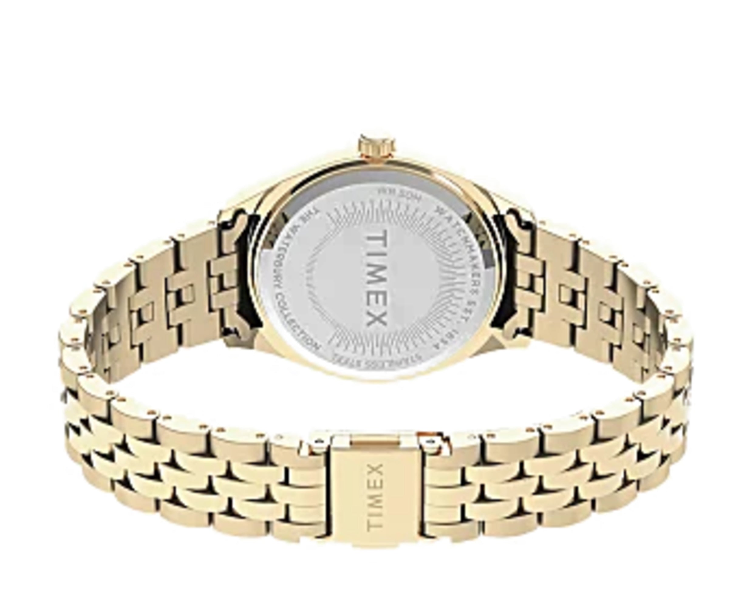 Timex Waterbury Legacy Boyfriend 36mm Stainless Steel Bracelet Watch