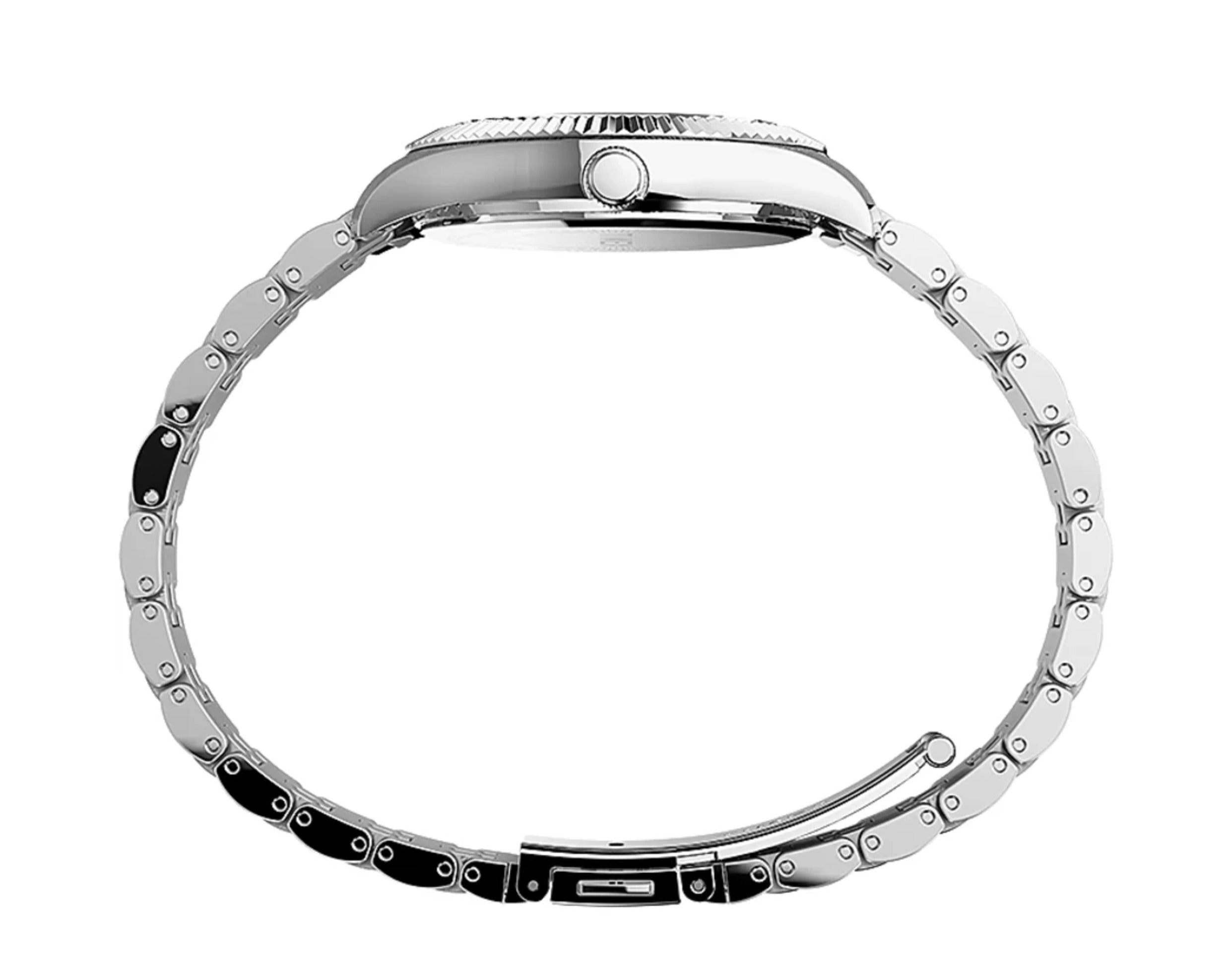 Timex Waterbury Legacy Boyfriend 36mm Stainless Steel Bracelet Watch