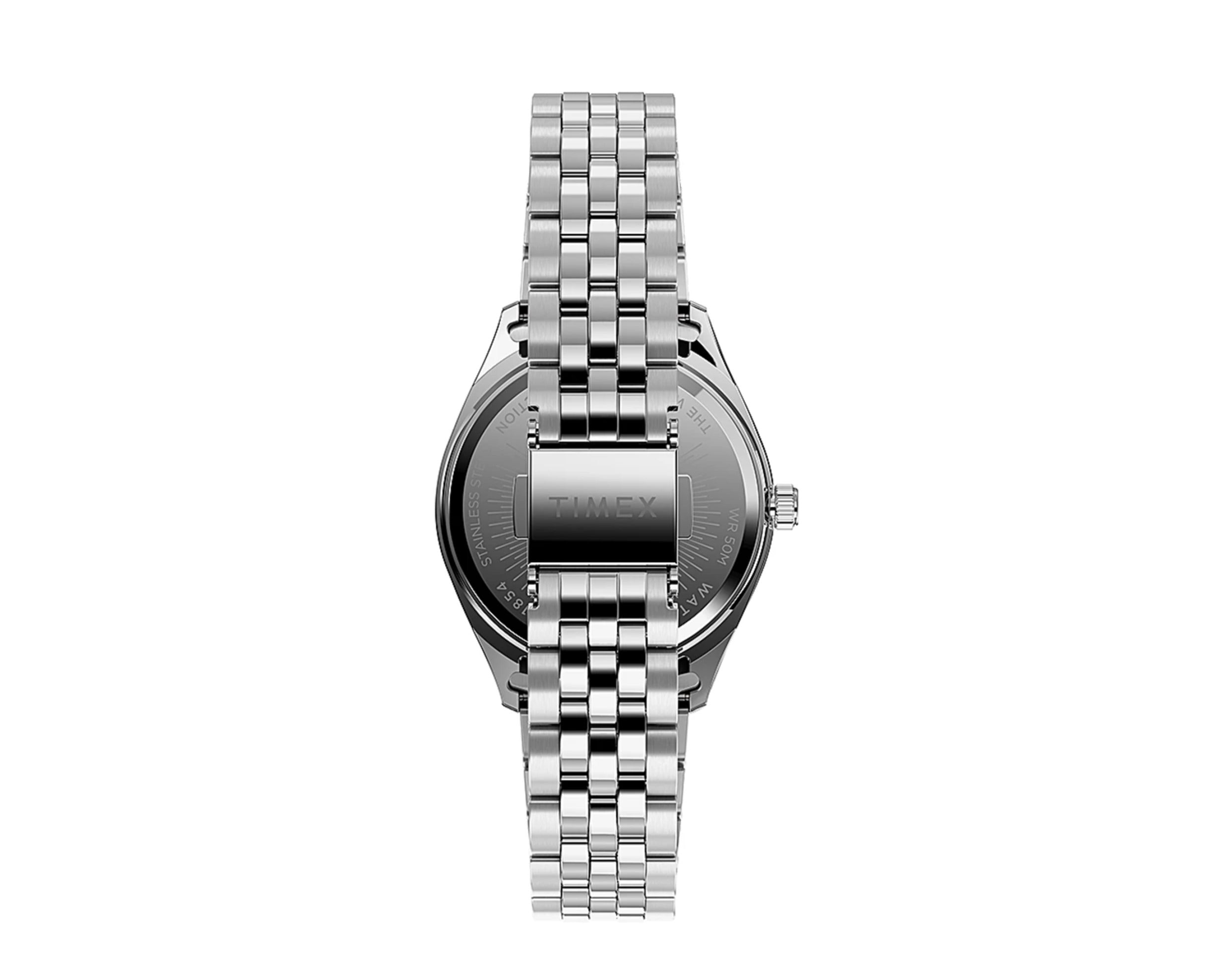 Timex Waterbury Legacy Boyfriend 36mm Stainless Steel Bracelet Watch
