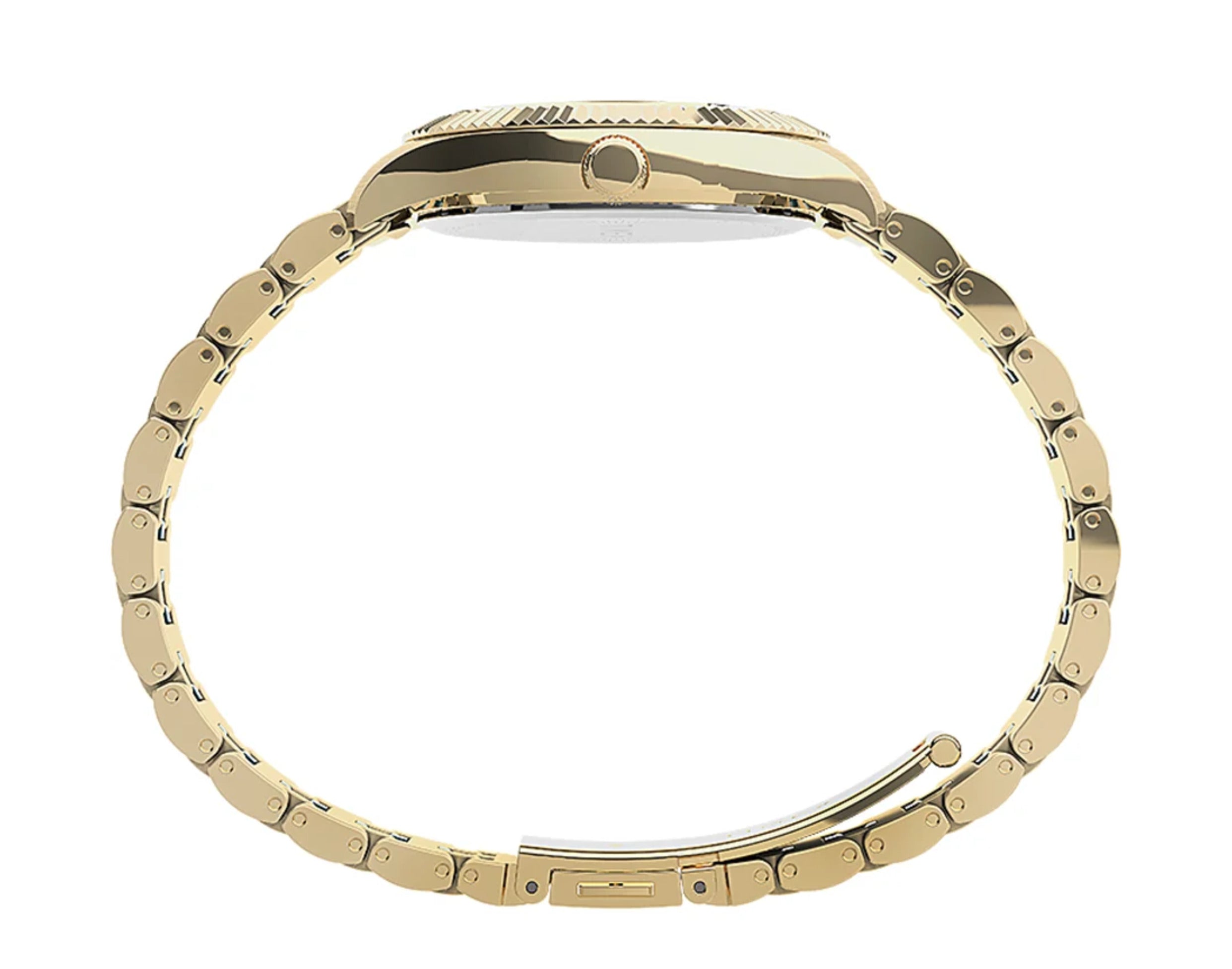 Timex Waterbury Legacy Boyfriend Malibu 36mm Stainless Steel Bracelet Watch
