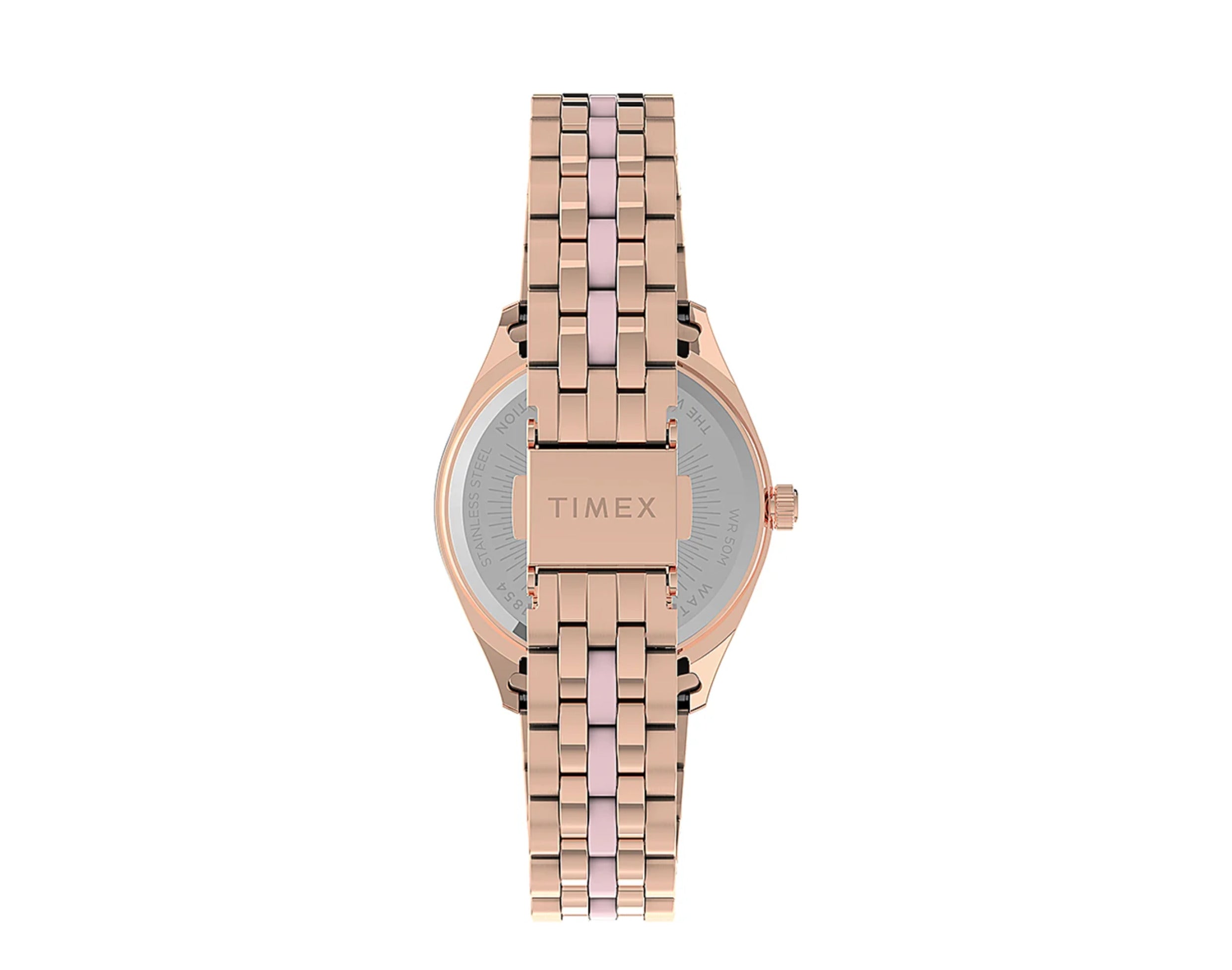 Timex Waterbury Legacy Boyfriend 36mm Stainless Steel Bracelet Watch