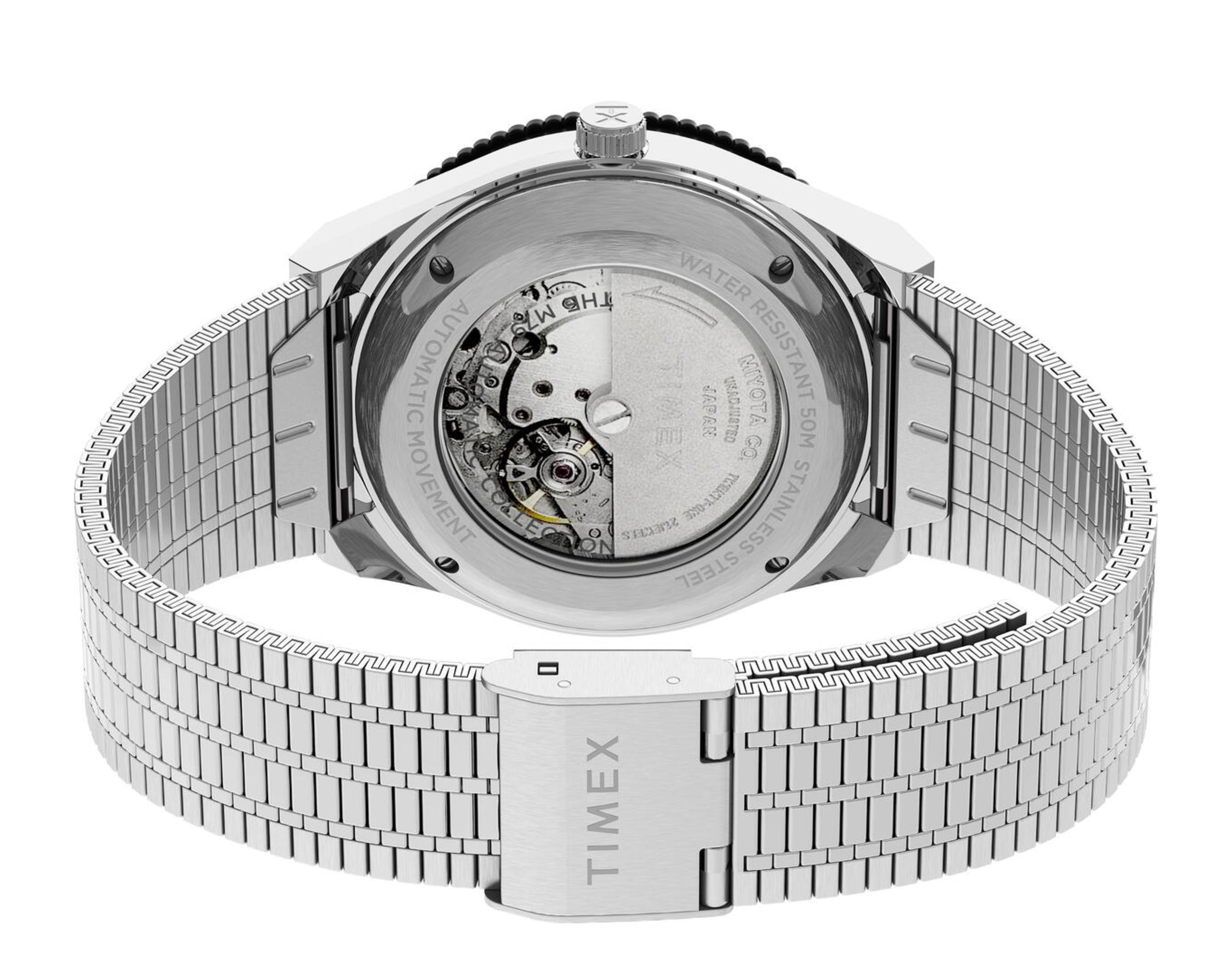 Timex M79 Automatic 40mm Stainless Steel Bracelet Watch