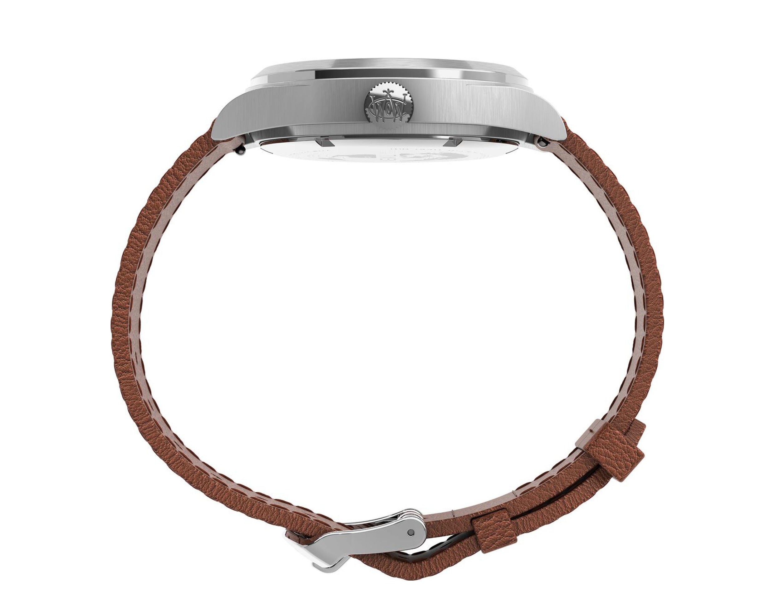 Timex Waterbury Traditional 39mm New Case Design Leather Strap Watch