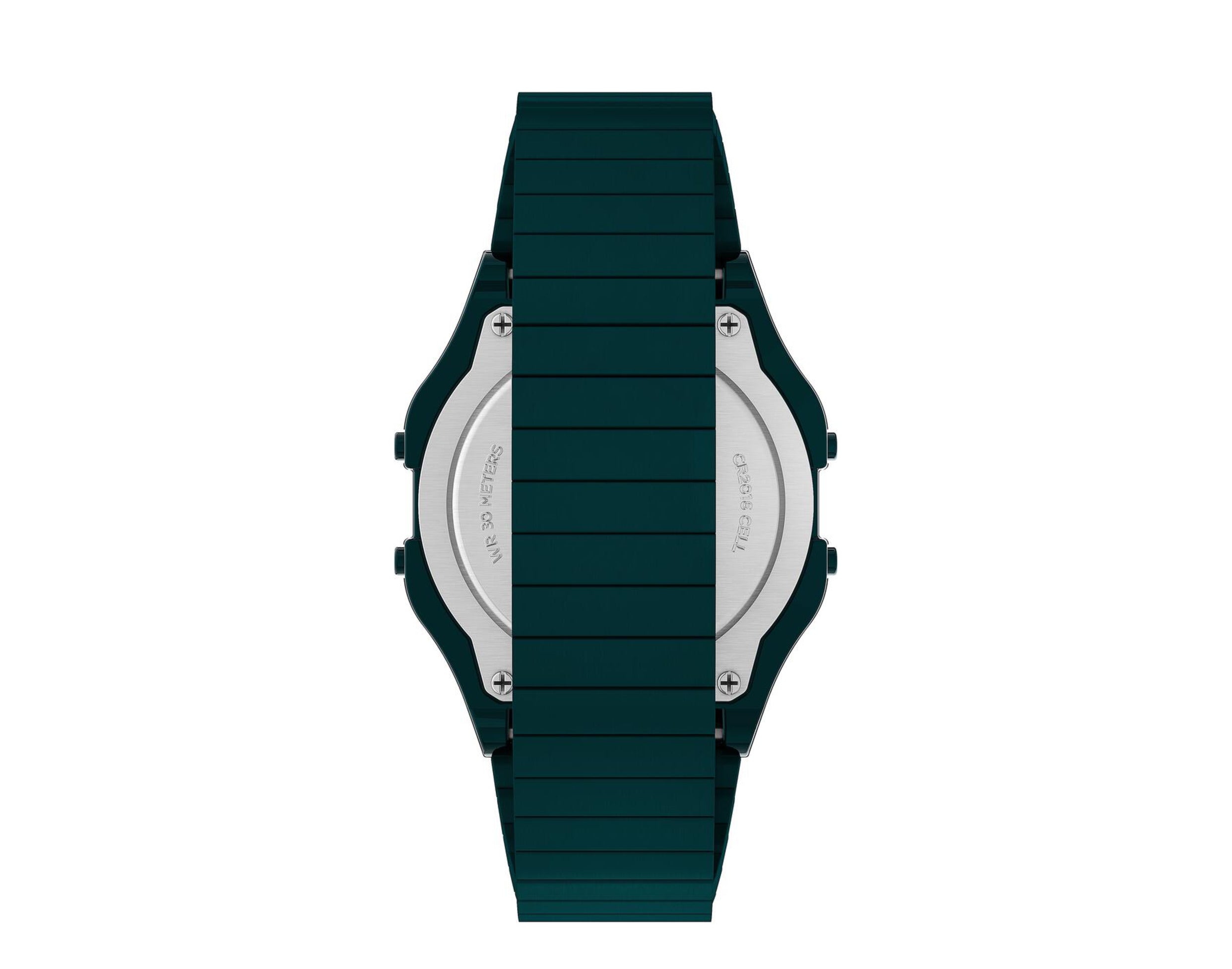 Timex T80 34mm Stainless Steel Expansion Band Watch