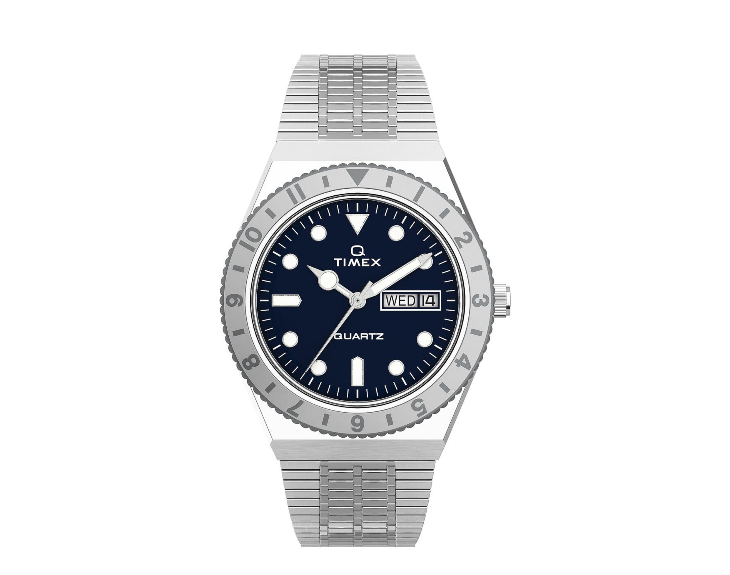 Timex Q 36mm Stainless Steel Bracelet Women's Watch