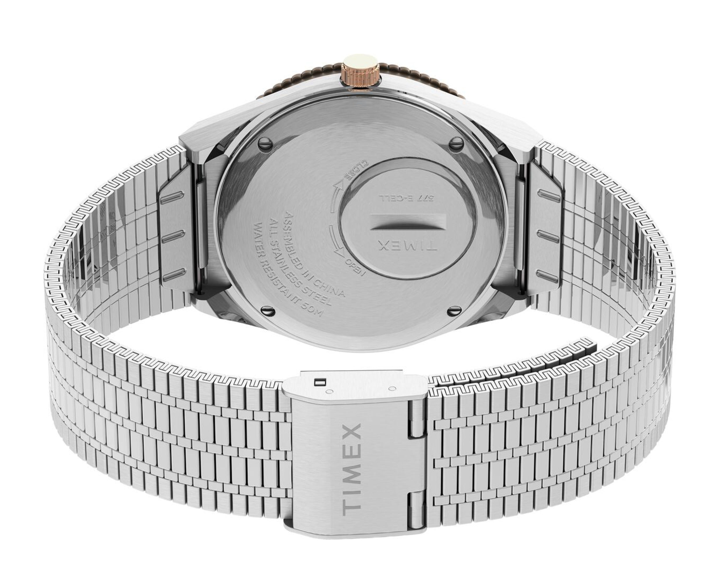 Timex Q 36mm Stainless Steel Bracelet Women's Watch