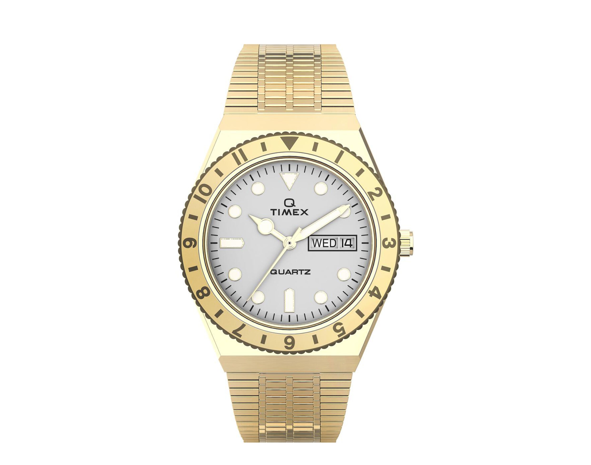 Timex Q 36mm Stainless Steel Bracelet Women's Watch
