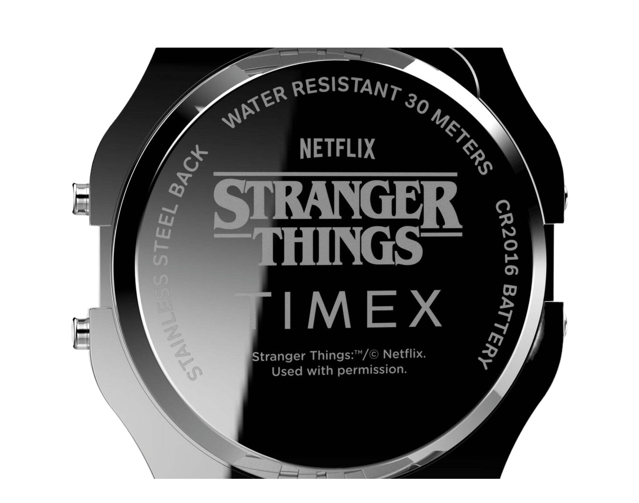 Timex T80 x Stranger Things 34mm Stainless Steel Bracelet Watch
