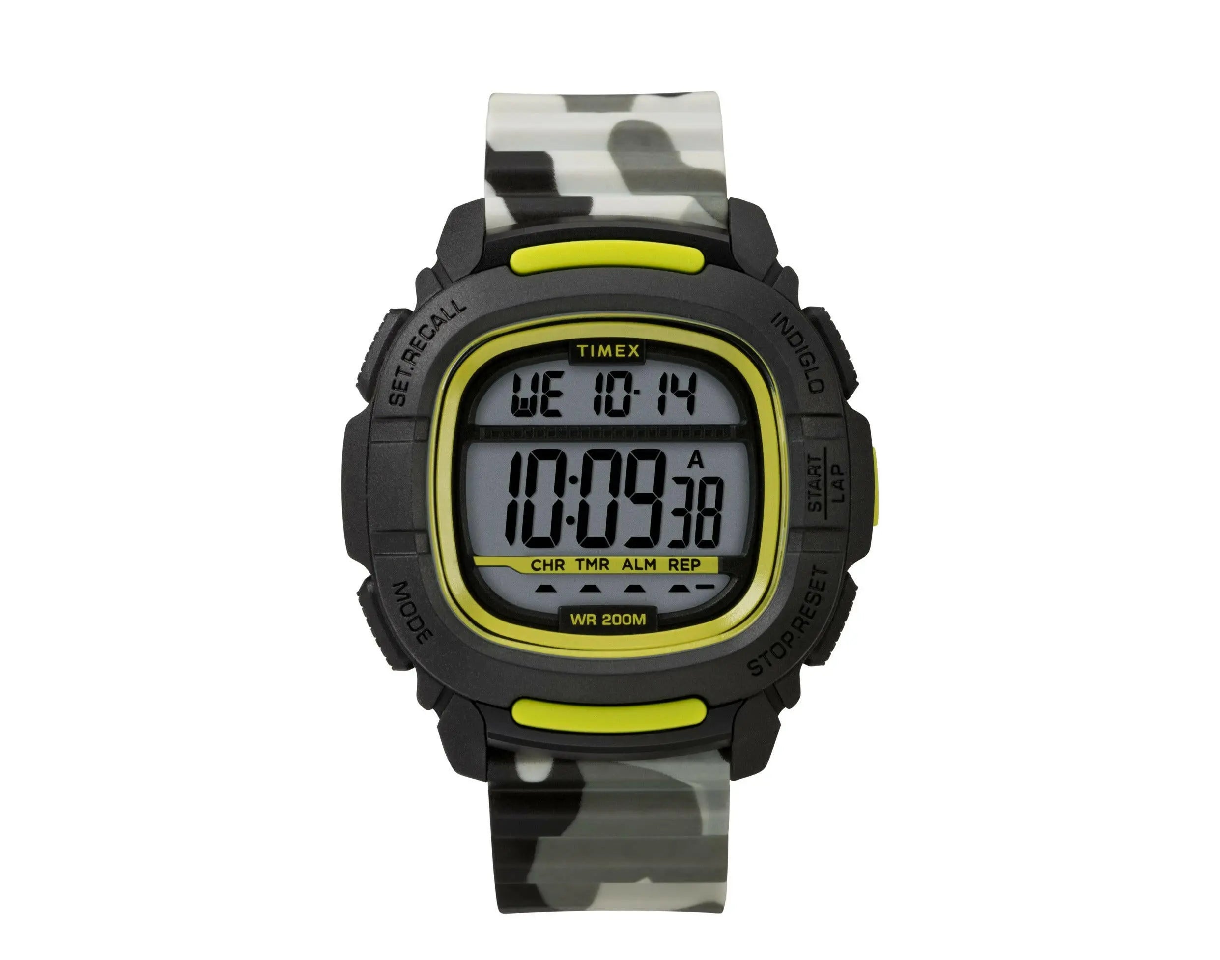 Timex Boost Shock 47mm Resin-Silicone Strap Watch.