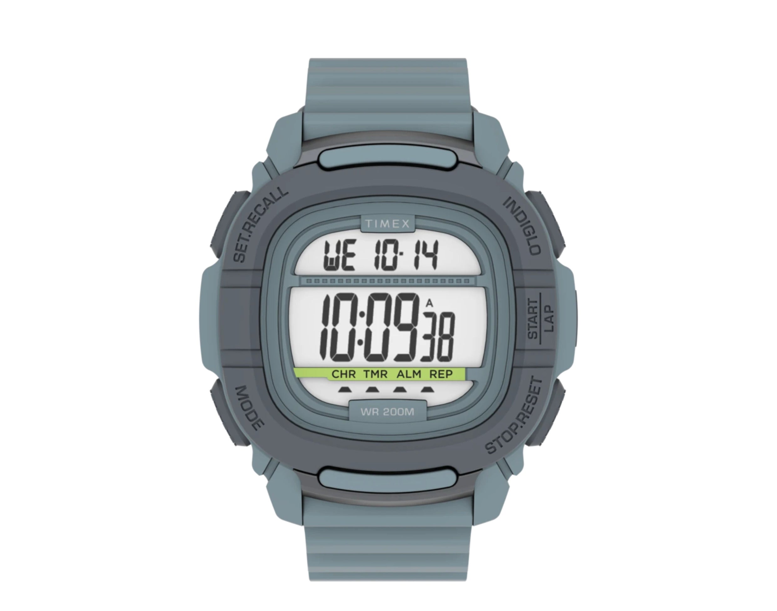 Timex Boost Shock 47mm Resin-Silicone Strap Watch