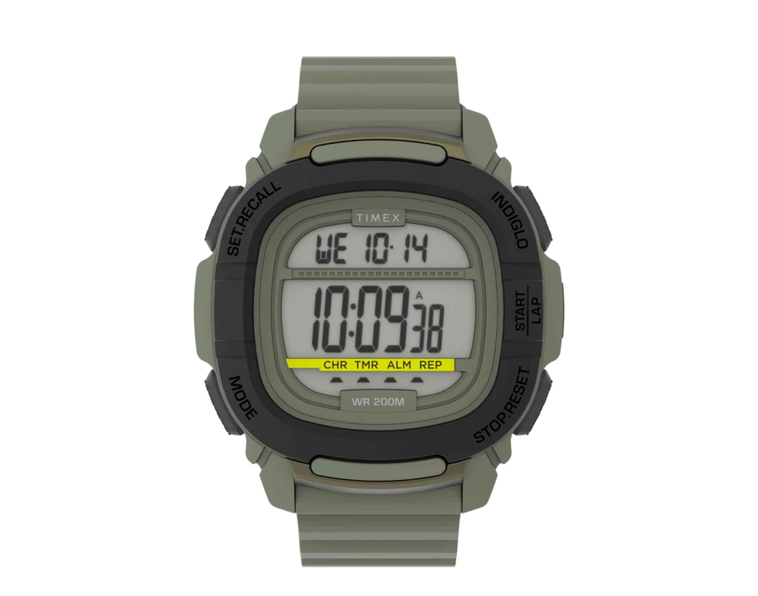 Timex Boost Shock 47mm Resin-Silicone Strap Watch