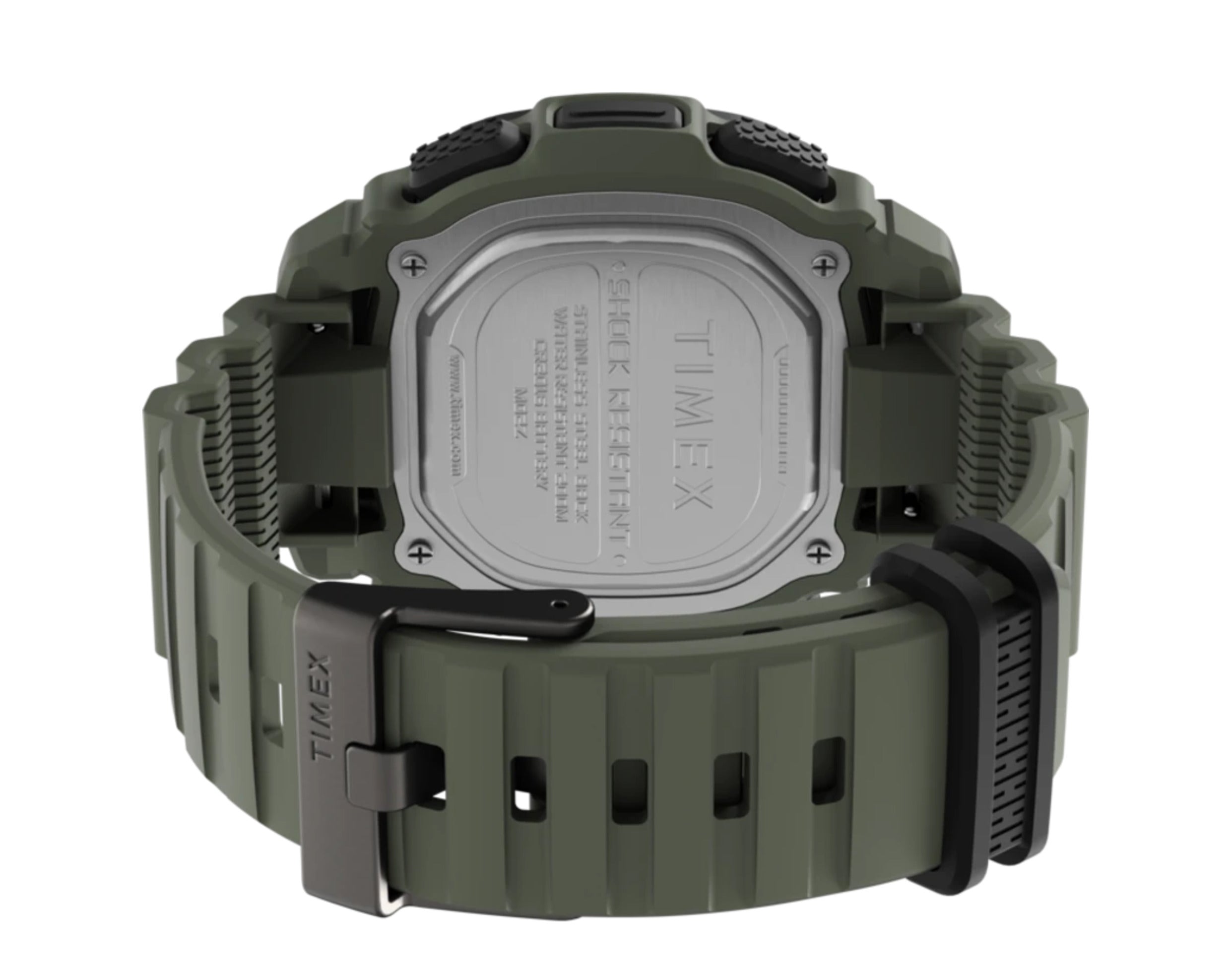 Timex Boost Shock 47mm Resin-Silicone Strap Watch