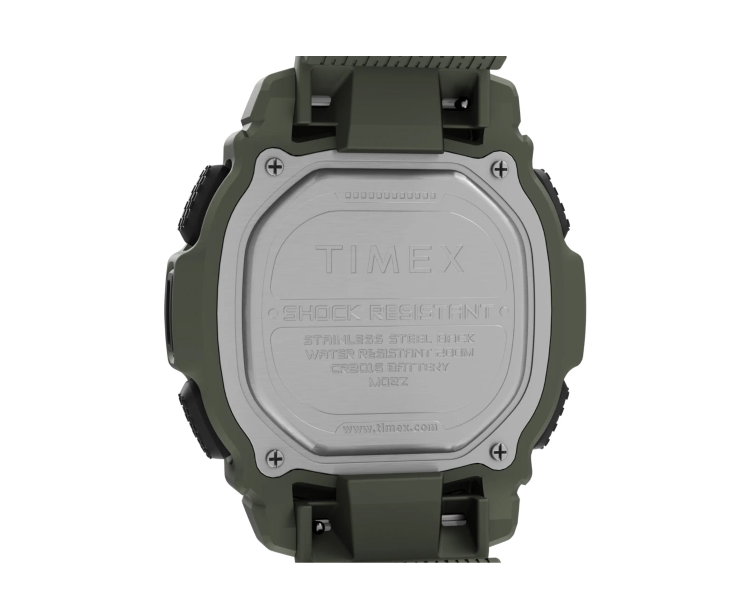 Timex Boost Shock 47mm Resin-Silicone Strap Watch