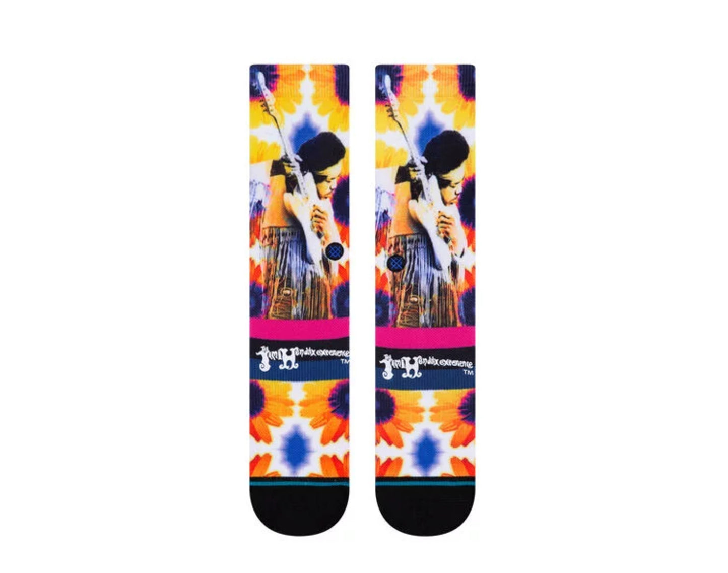 Stance Anthem Jimi Hendrix Jimi Sunflower Crew Socks