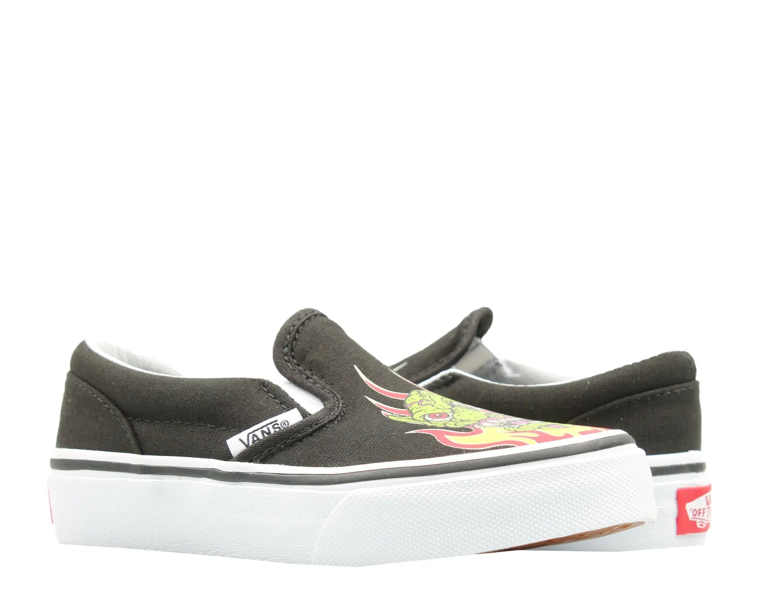 Vans Classic Slip On Kids Low Top Sneakers.