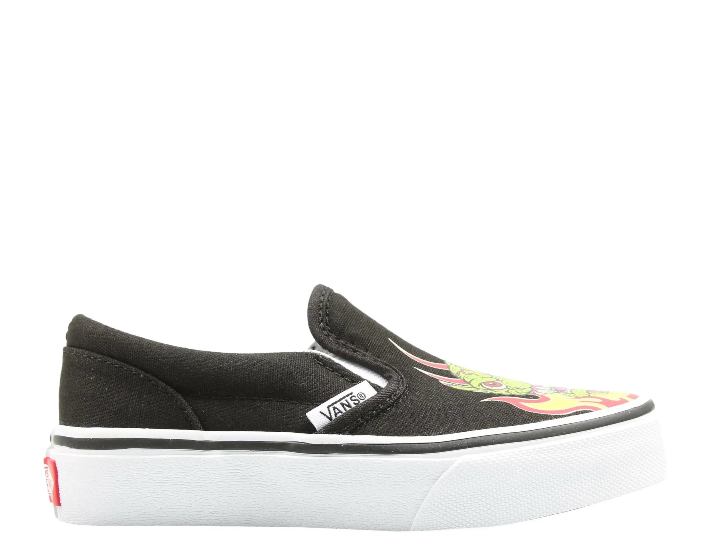 Vans Classic Slip On Kids Low Top Sneakers.