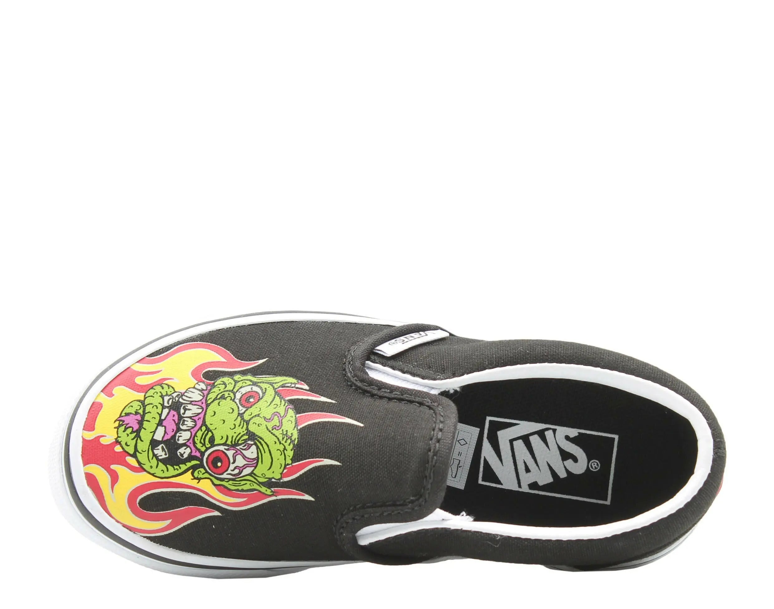 Vans Classic Slip On Kids Low Top Sneakers.