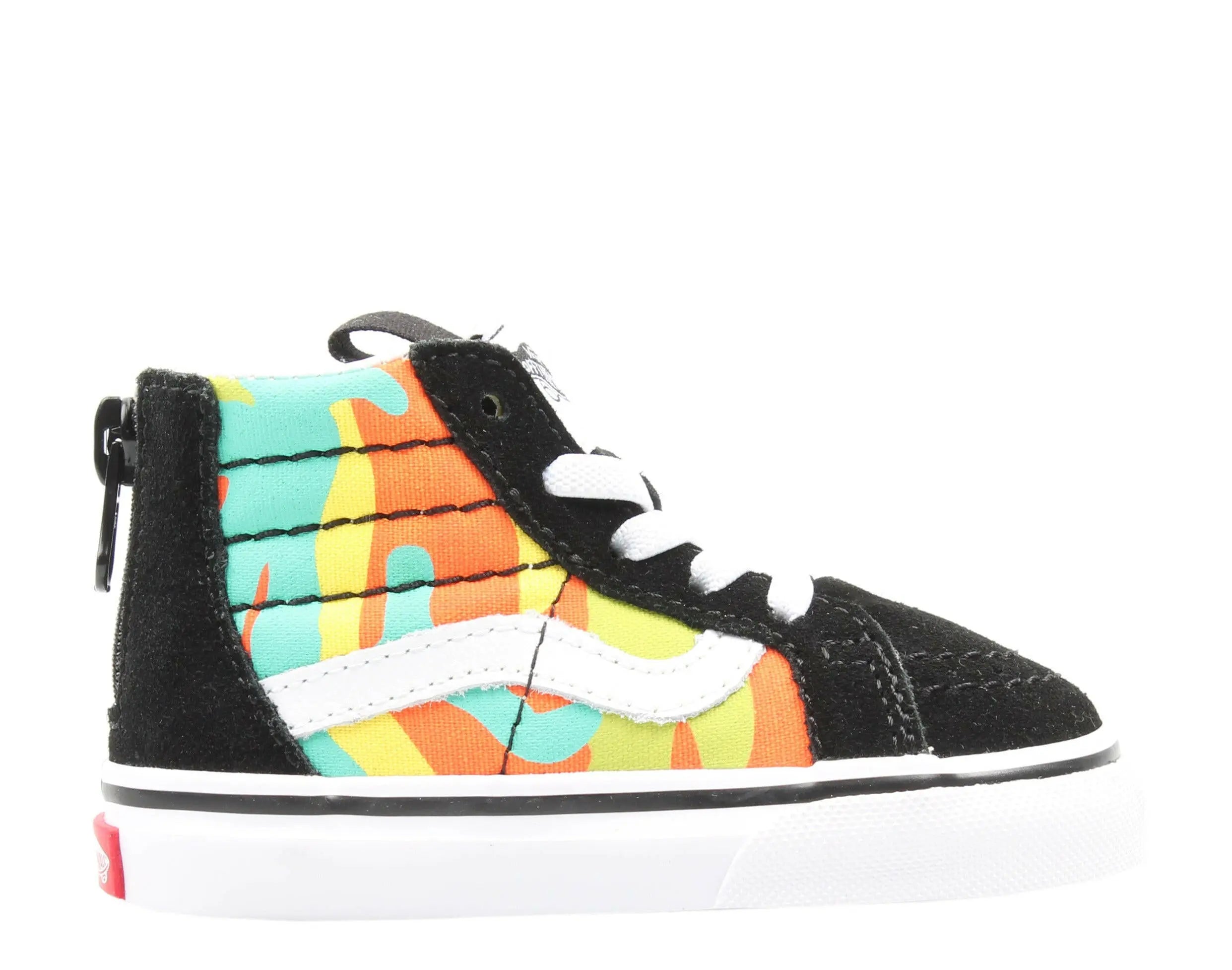 Vans Sk8-Hi Zip Toddler Kids High Top Sneakers.