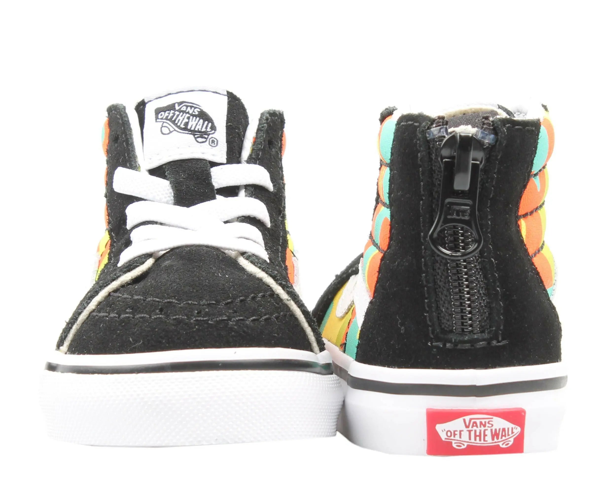 Vans Sk8-Hi Zip Toddler Kids High Top Sneakers.