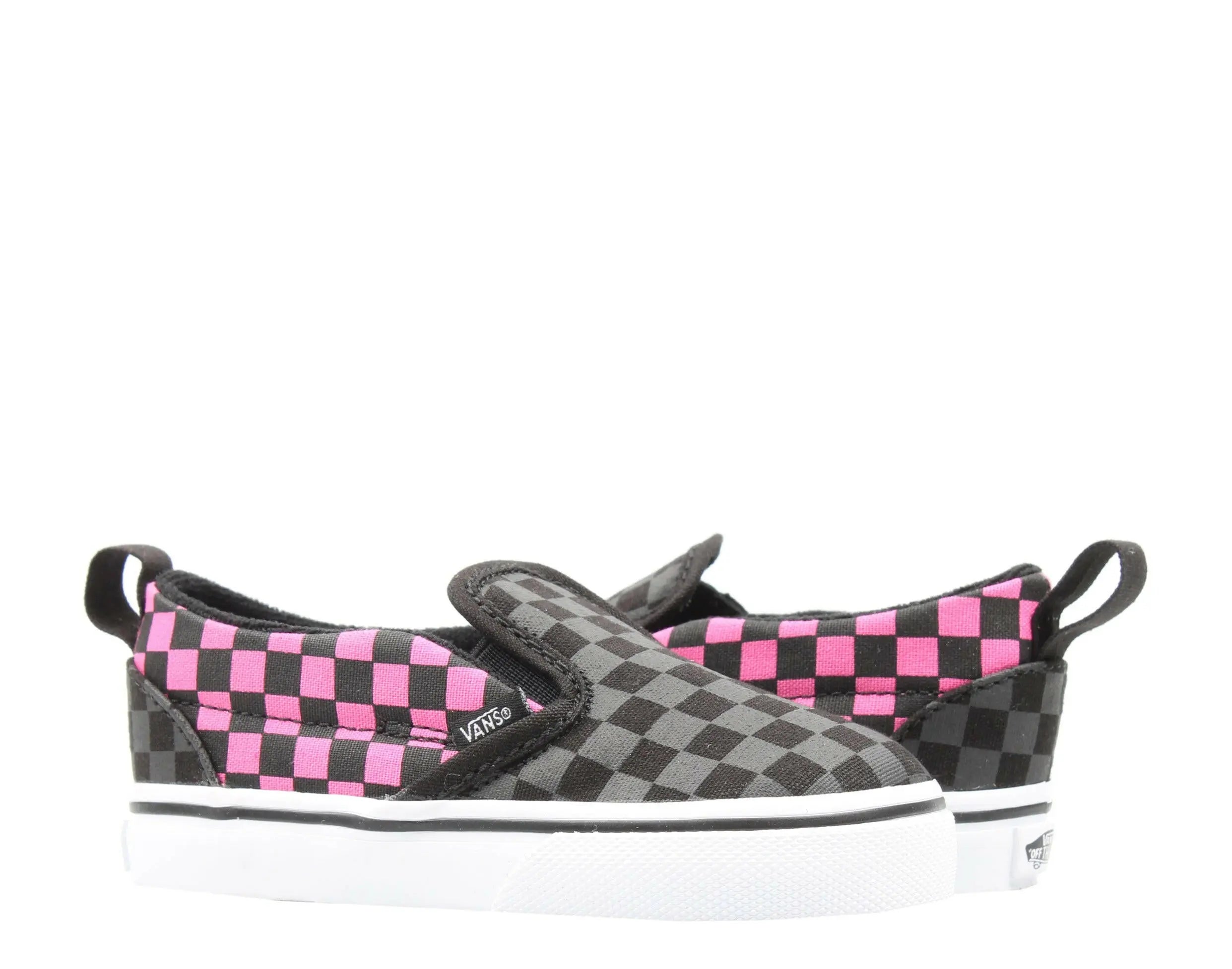 Vans Slip On V Toddler Kids Low Top Sneakers.