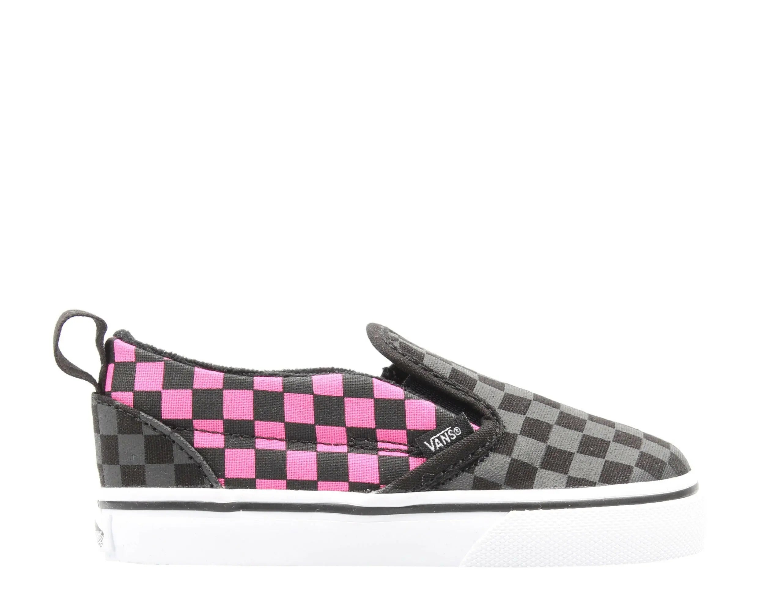 Vans Slip On V Toddler Kids Low Top Sneakers.