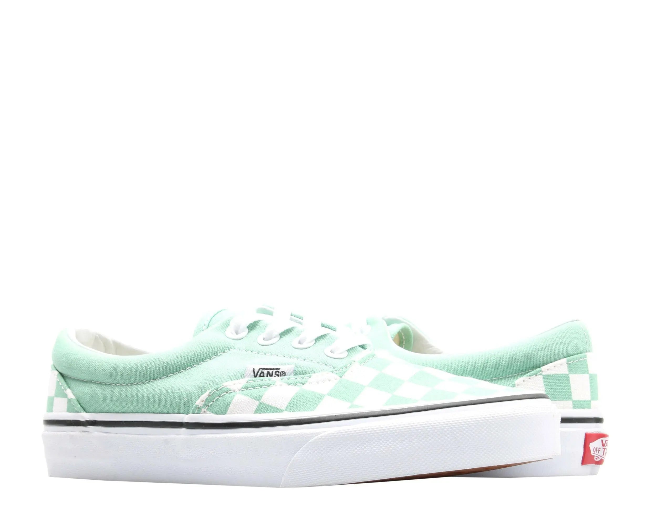Vans Era Checkerboard Low Top Sneakers.