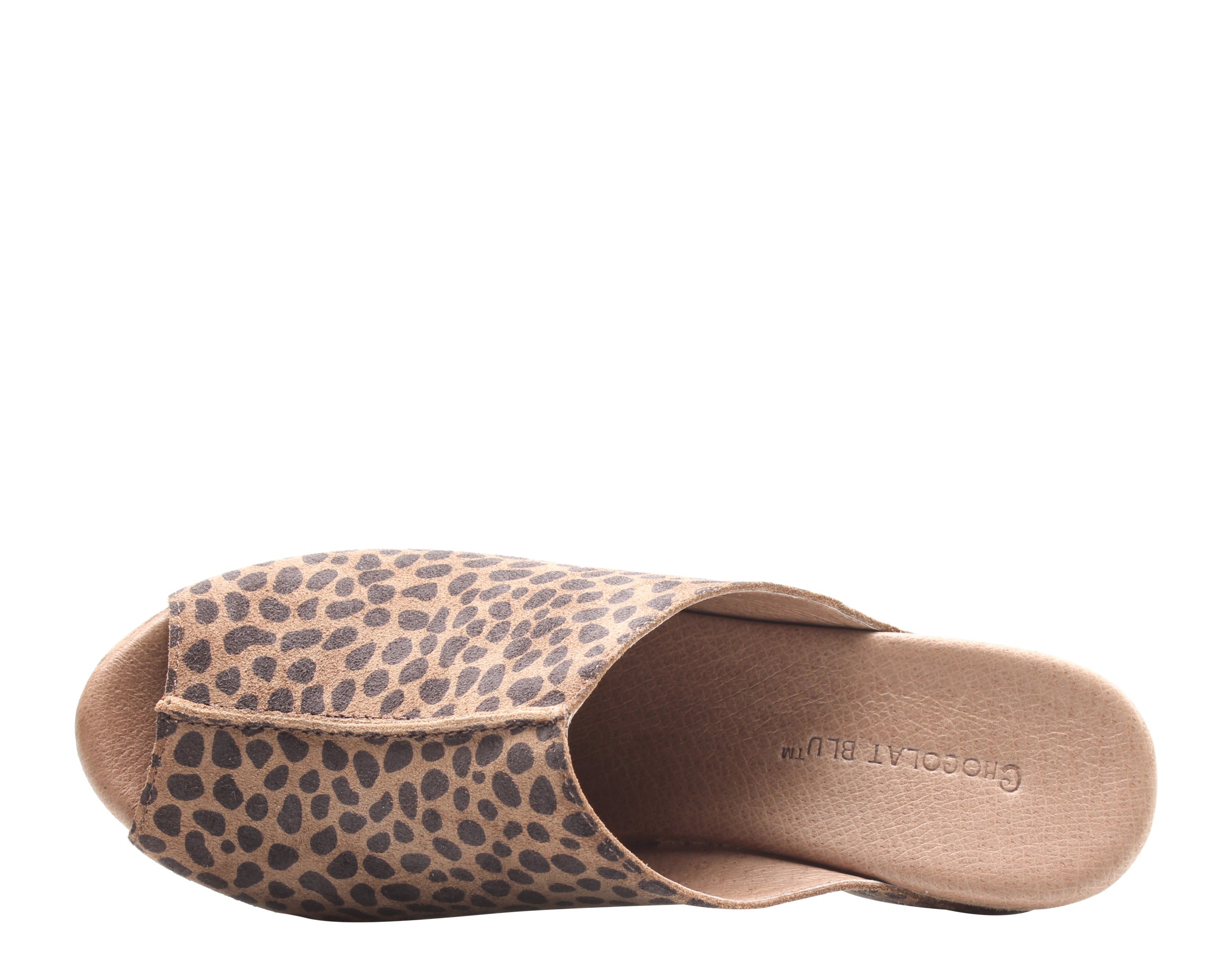 Chocolat Blu Wynn Peep Toe Wedge Women's Sandal