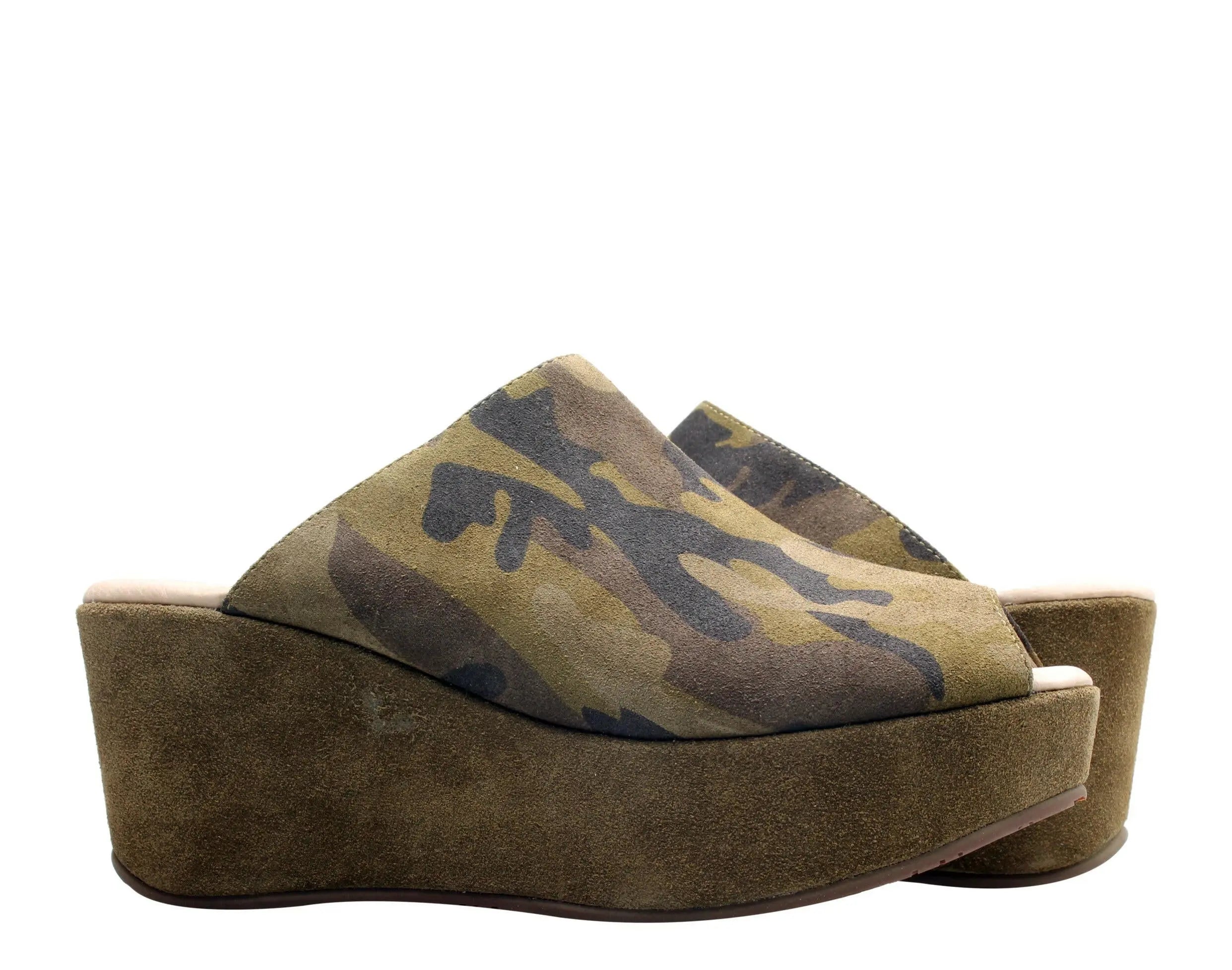 Chocolat Blu Yiona Peep Toe Wedge Women's Sandal.