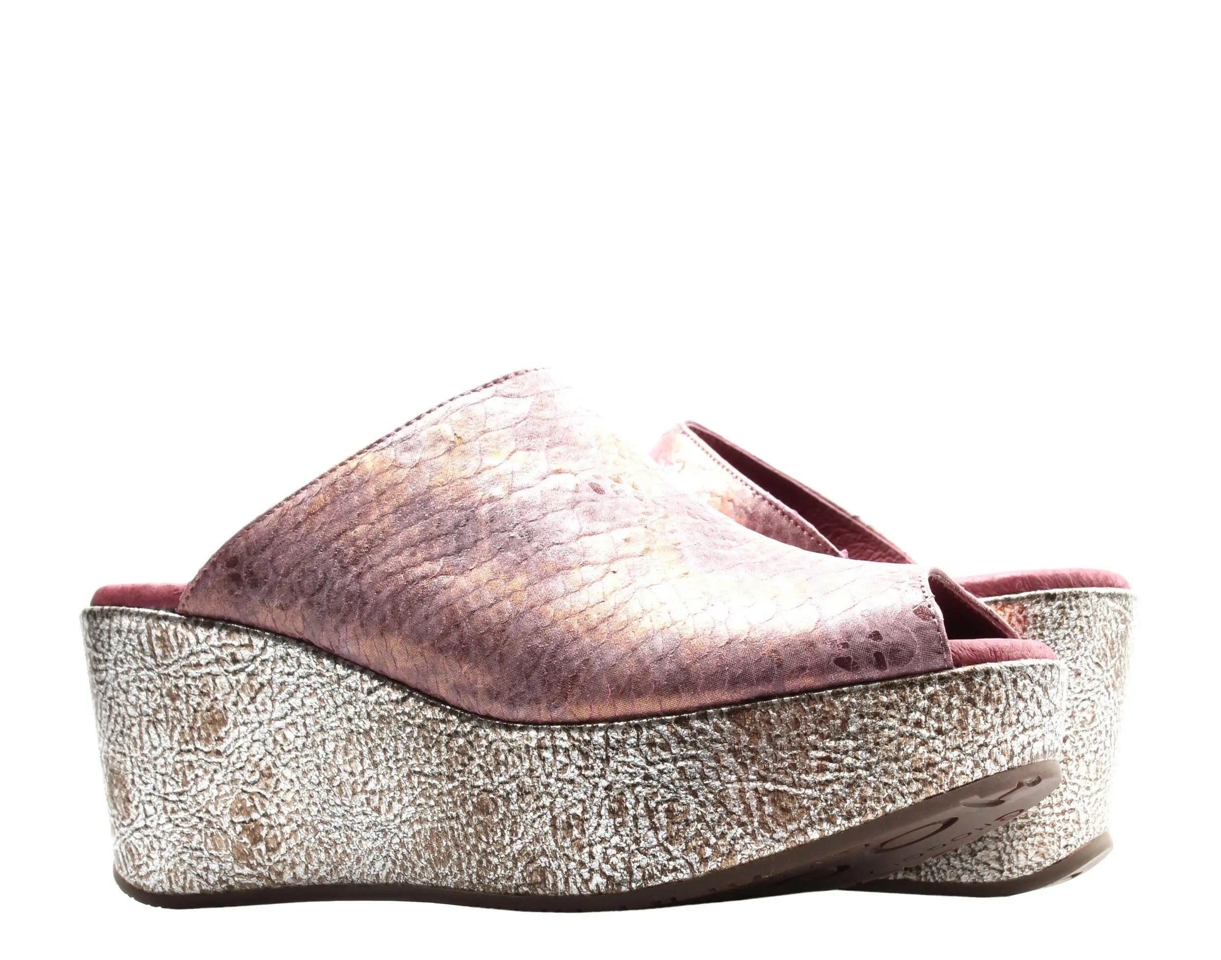 Chocolat Blu Yiona Pony Peep Toe Wedge Women's Sandal.