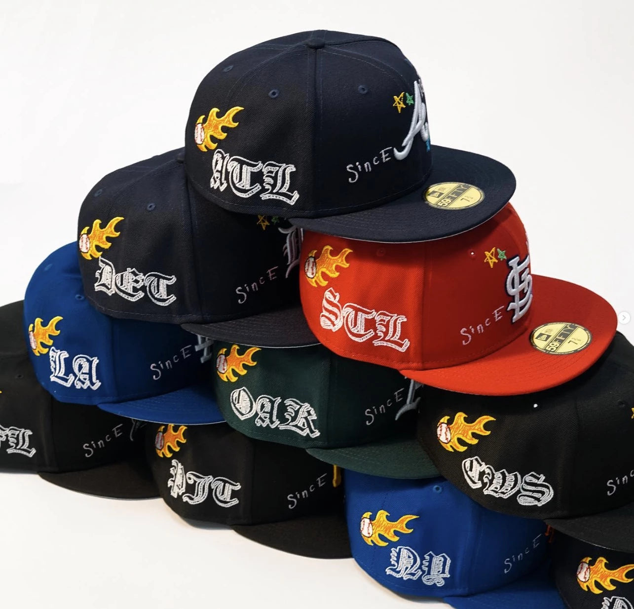 New Era - 59Fifty - Fitted Hats - Scribble